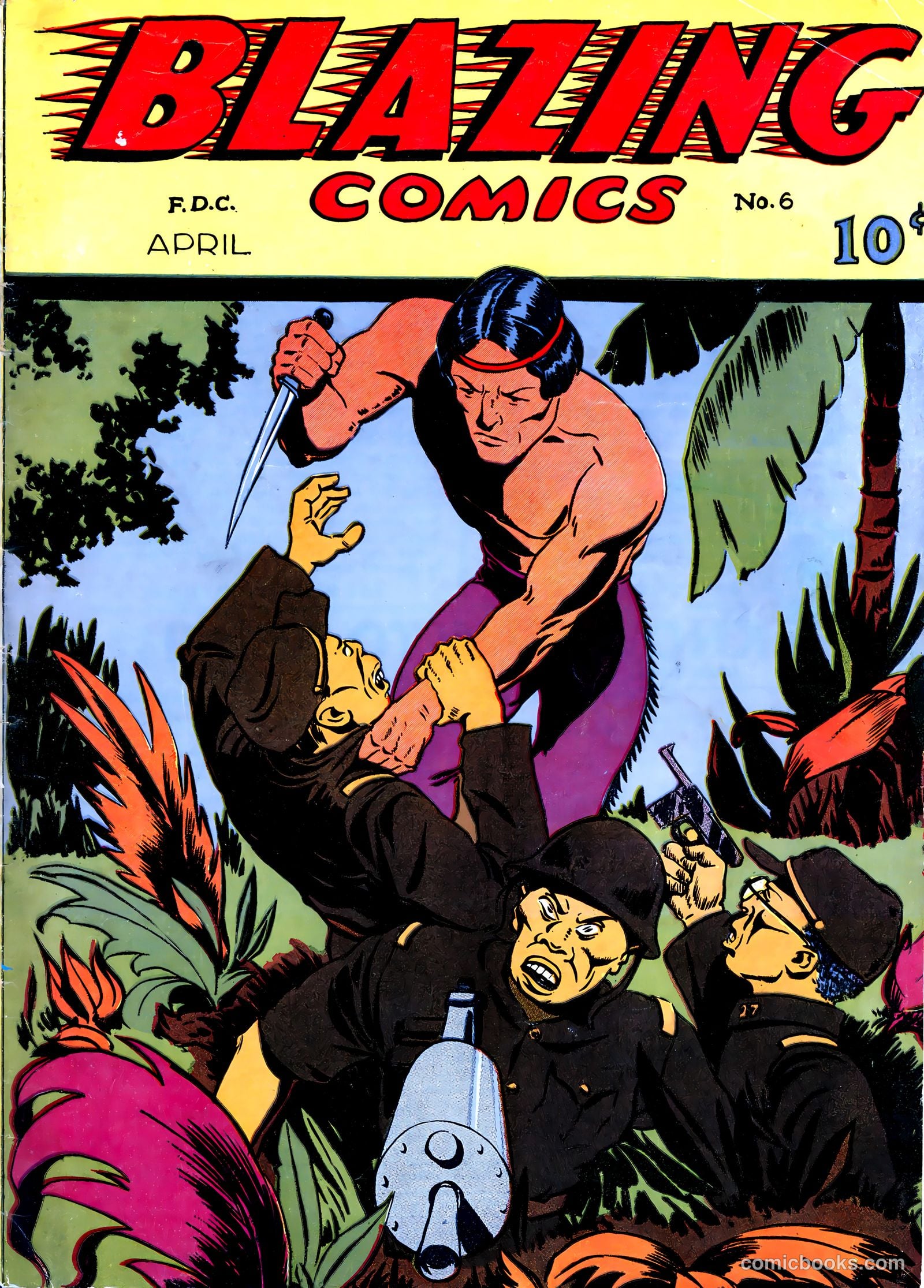 Blazing Comics #6 — page 1 of 36