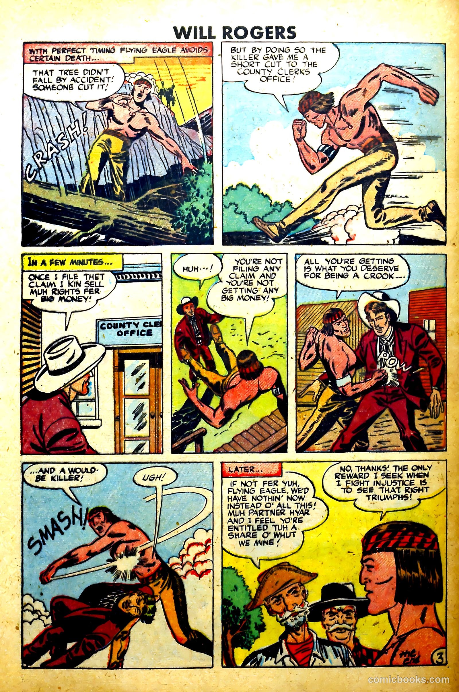 Blazing Comics #6 — page 32 of 36