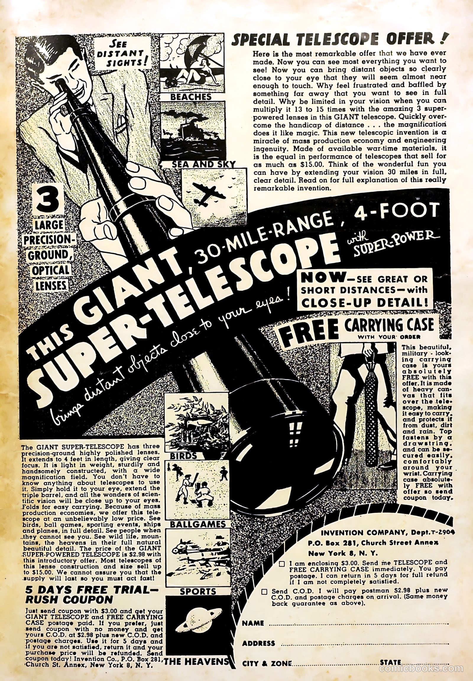 Blazing Comics #6 — page 35 of 36