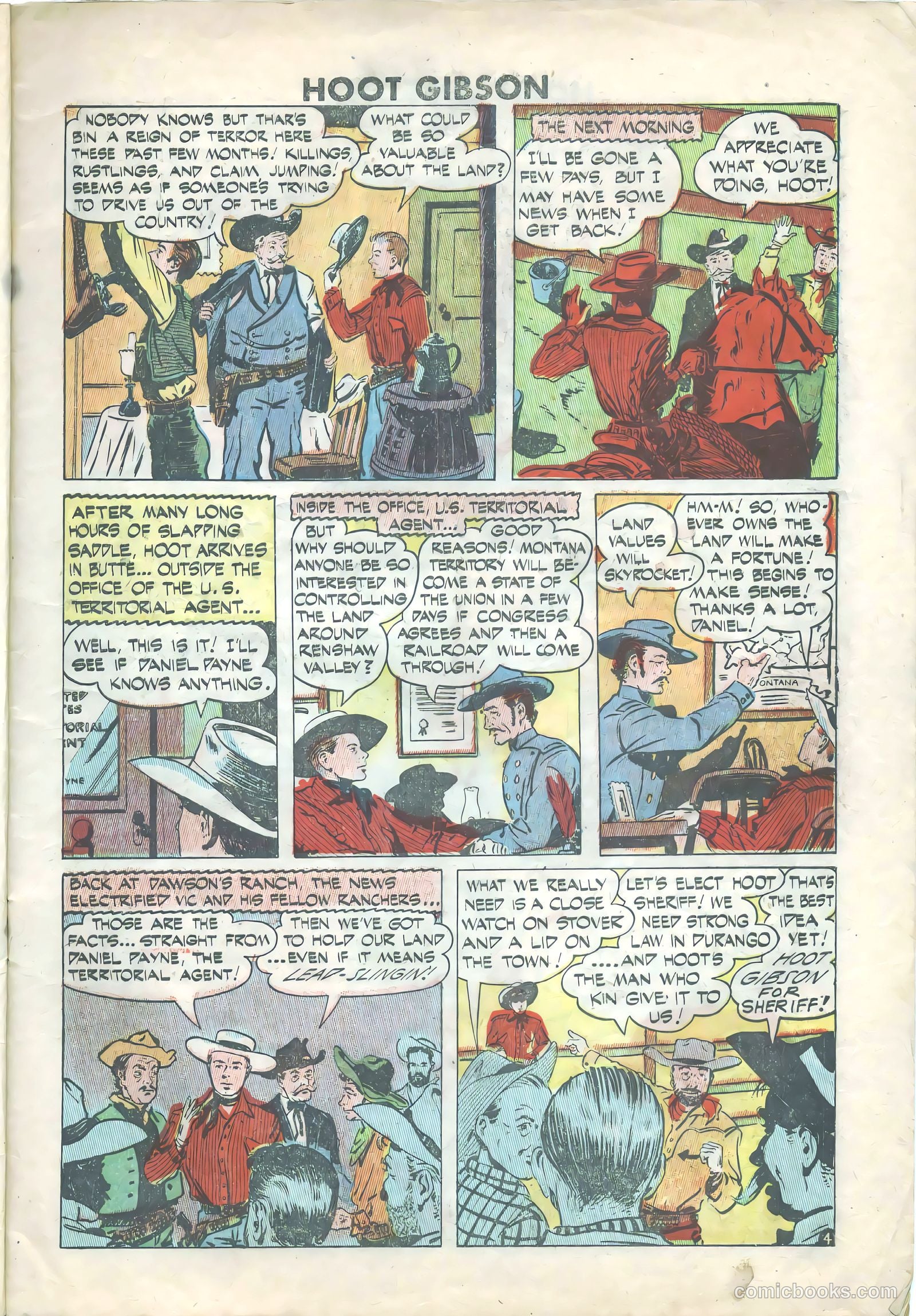 Hoot Gibson #6 — page 5 of 36