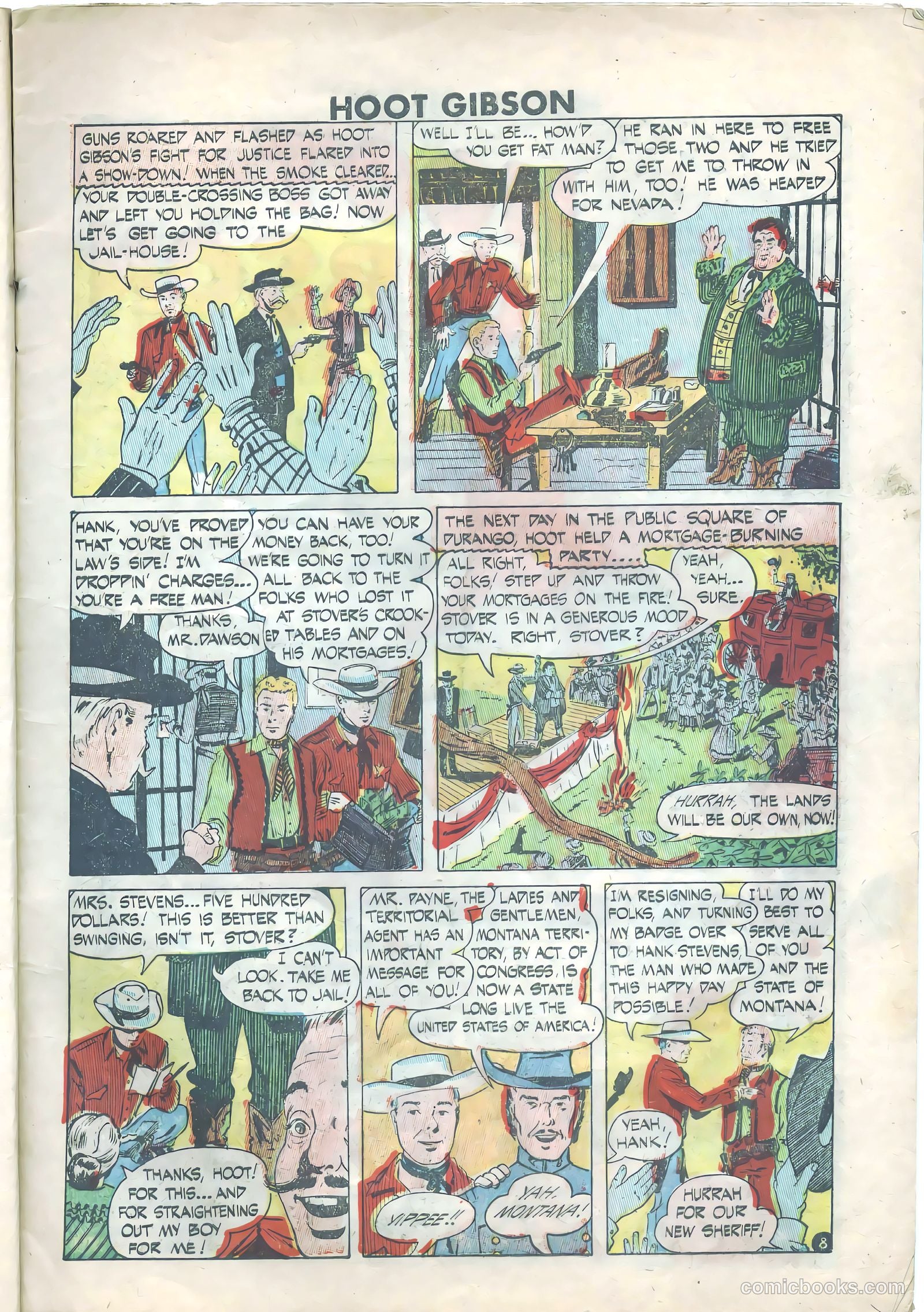 Hoot Gibson #6 — page 9 of 36