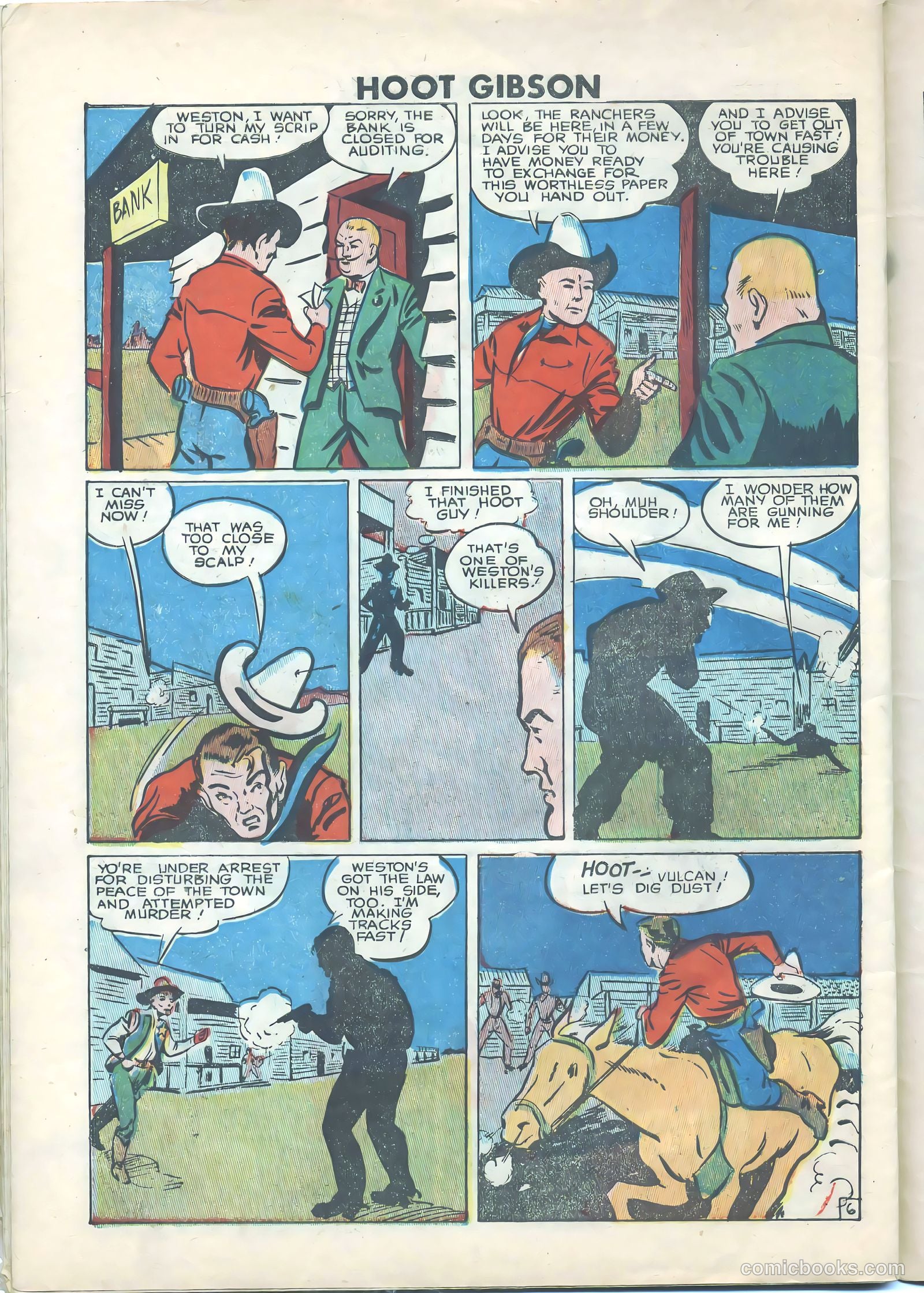 Hoot Gibson #6 — page 30 of 36