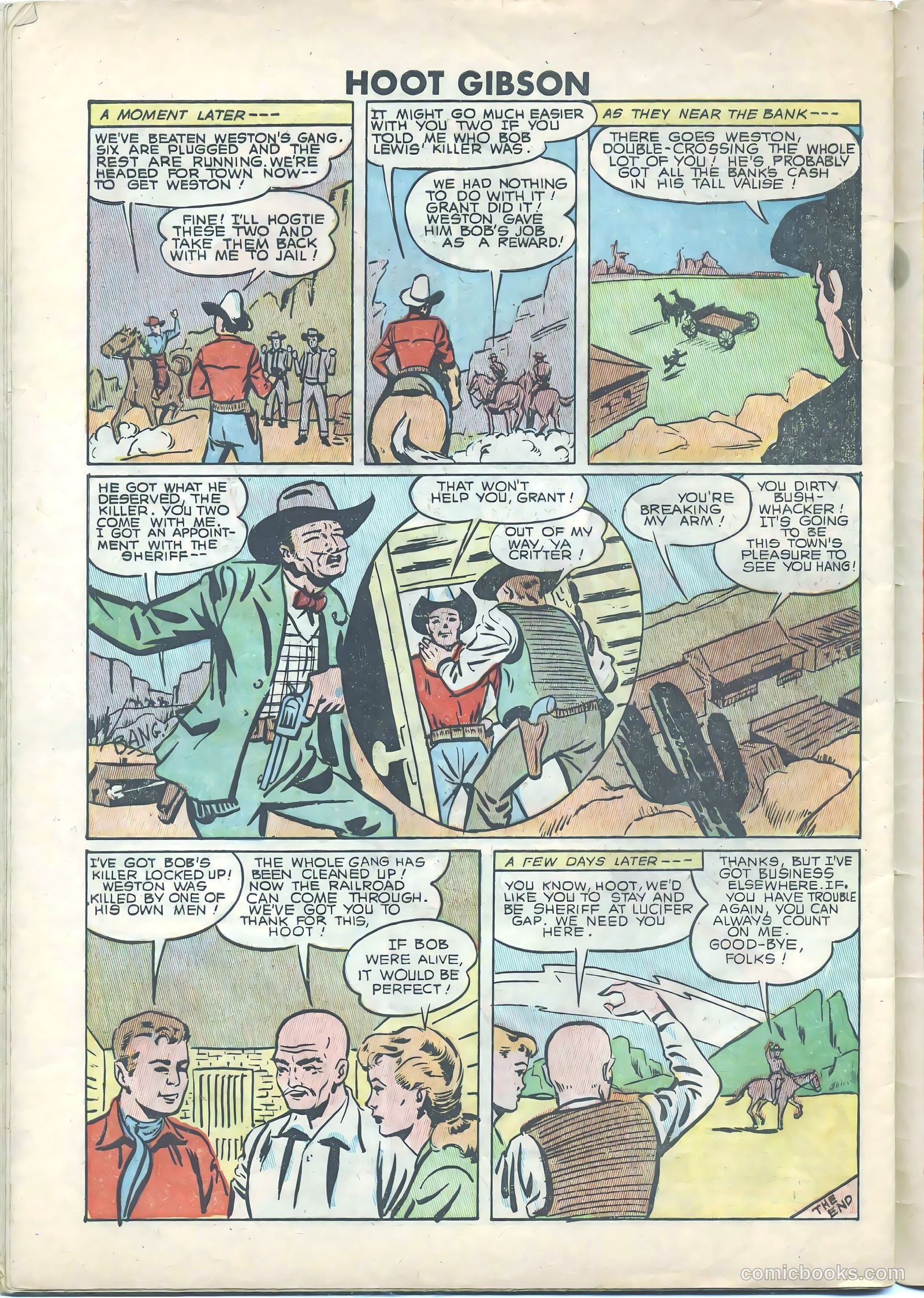 Hoot Gibson #6 — page 32 of 36