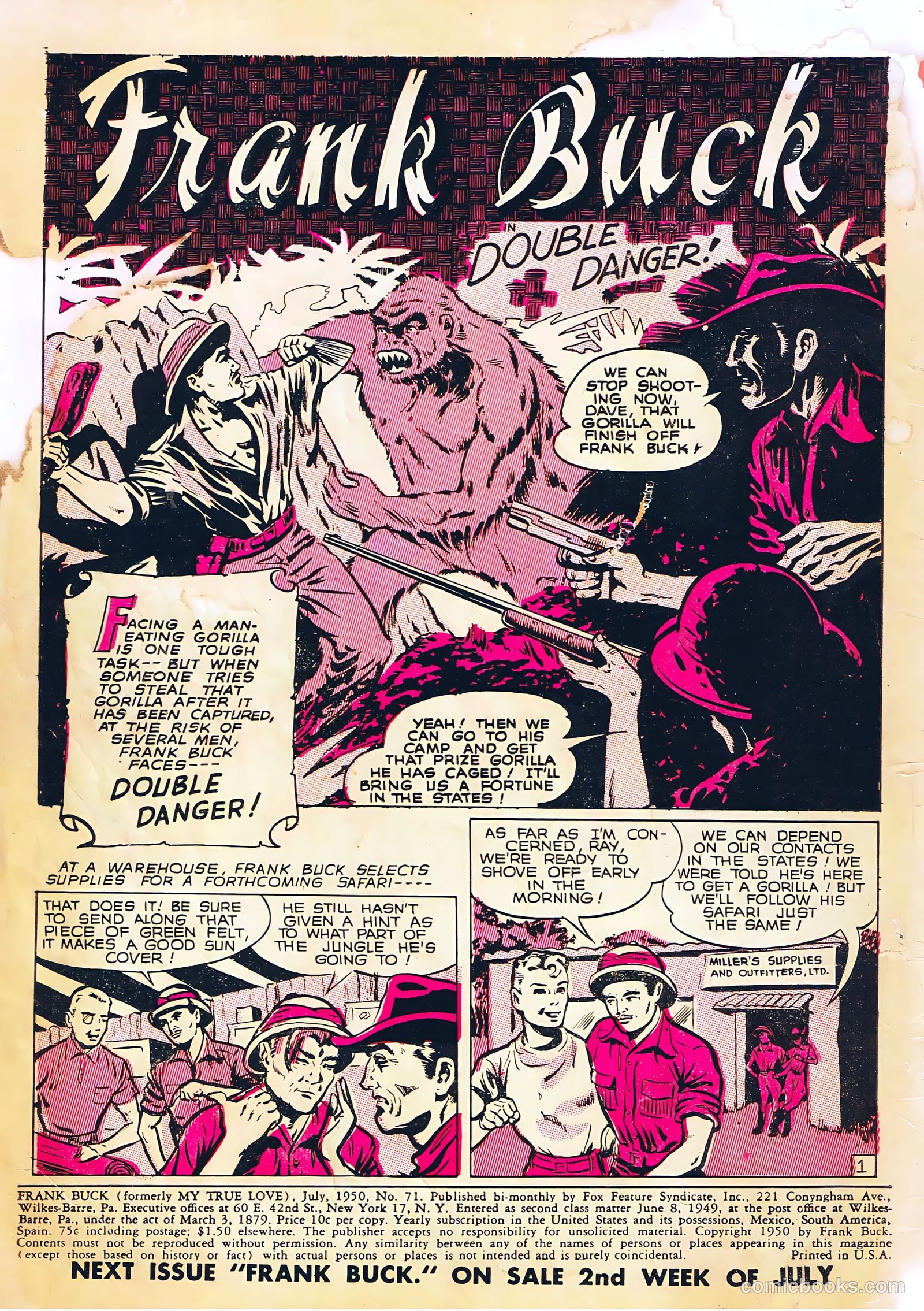 Frank Buck #2 — page 2 of 36