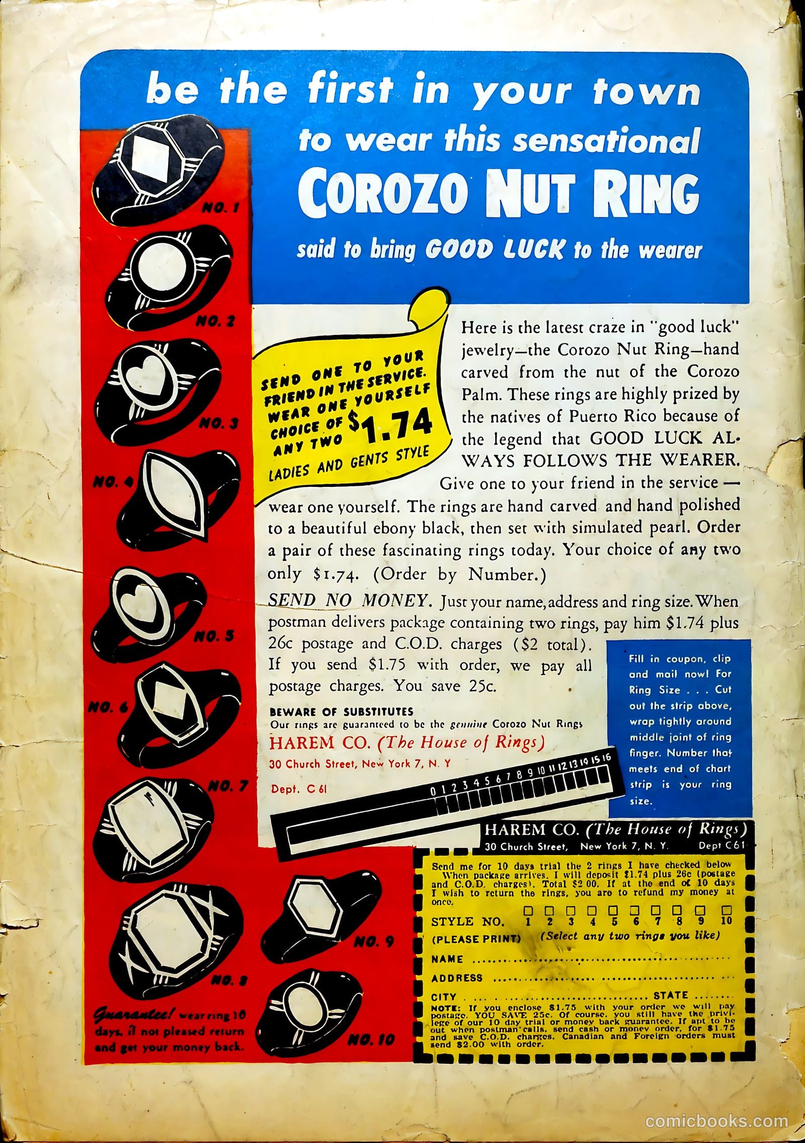 Prize Comics #46 — page 52 of 52