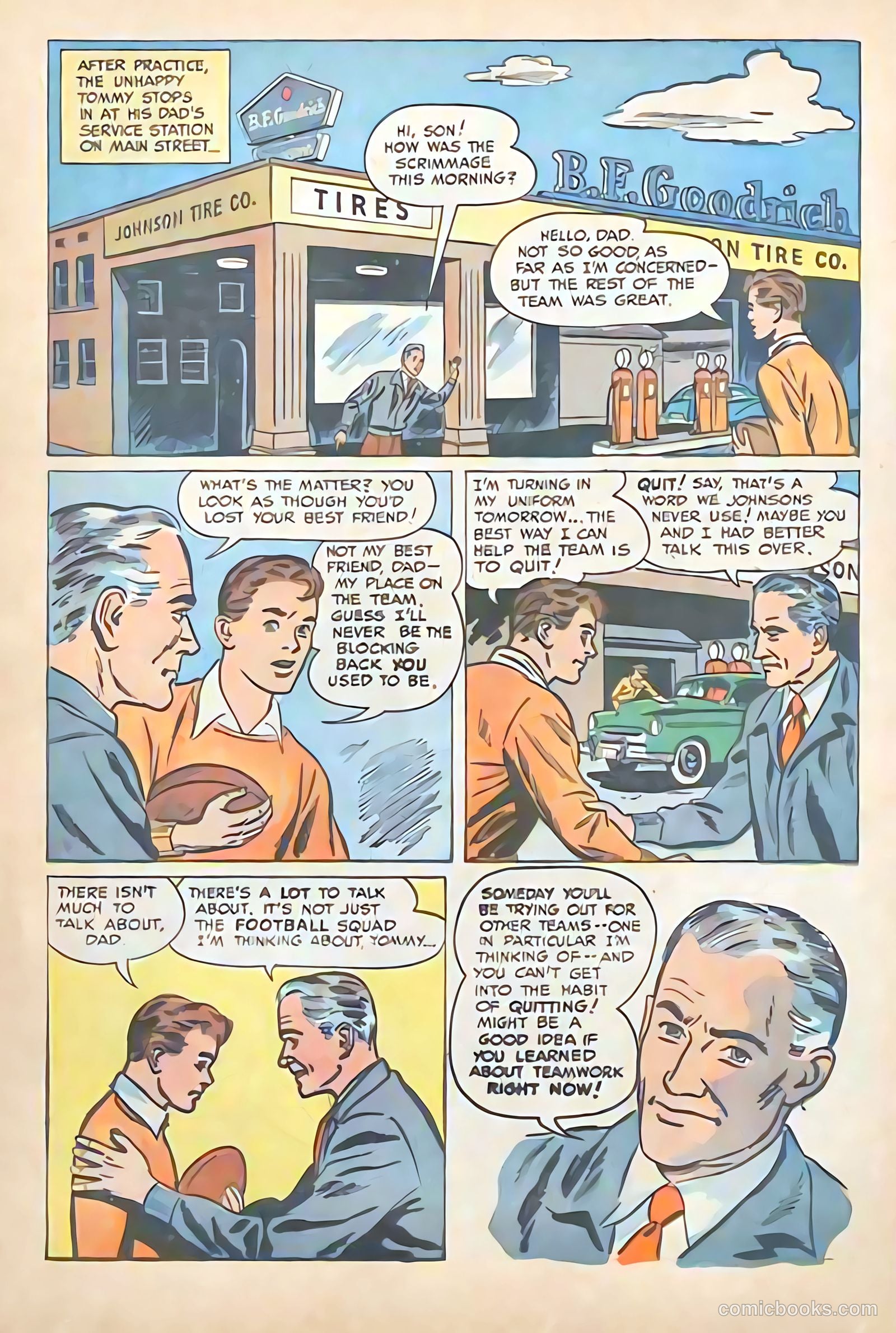 Johnson Makes the Team #nn — page 3 of 31
