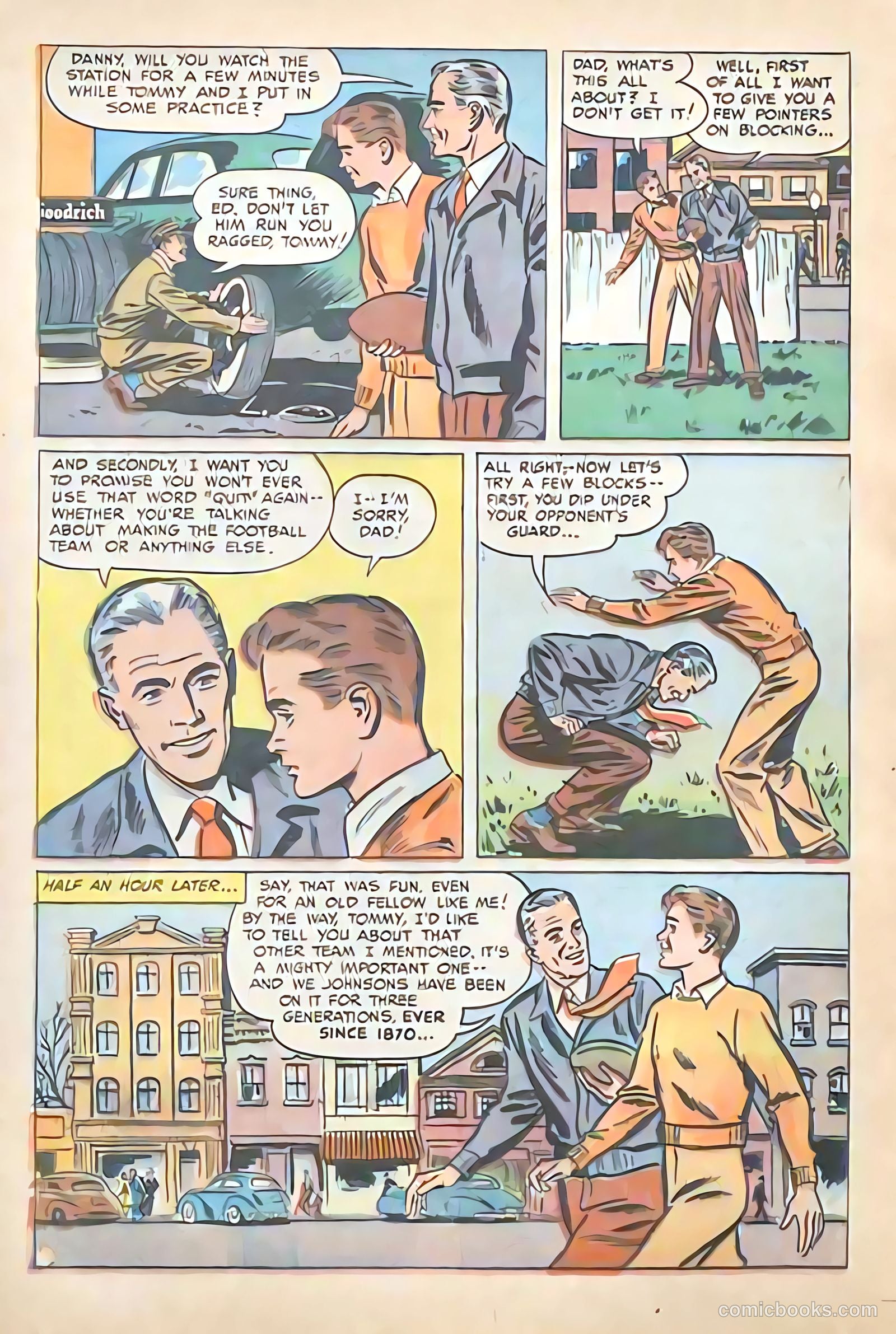 Johnson Makes the Team #nn — page 4 of 31