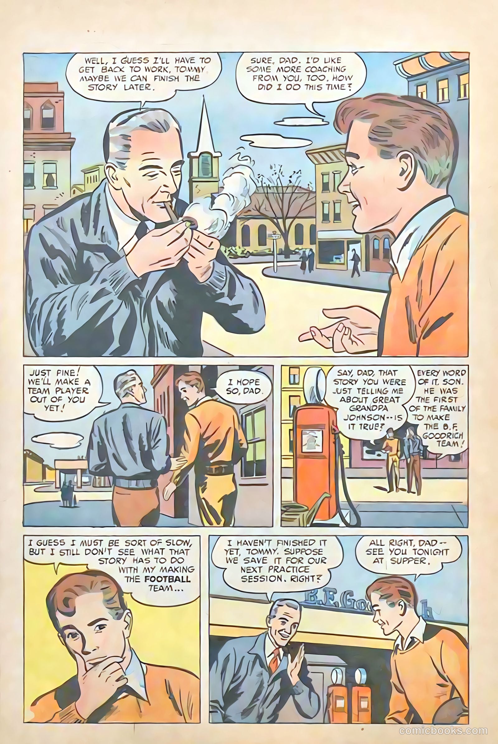 Johnson Makes the Team #nn — page 10 of 31