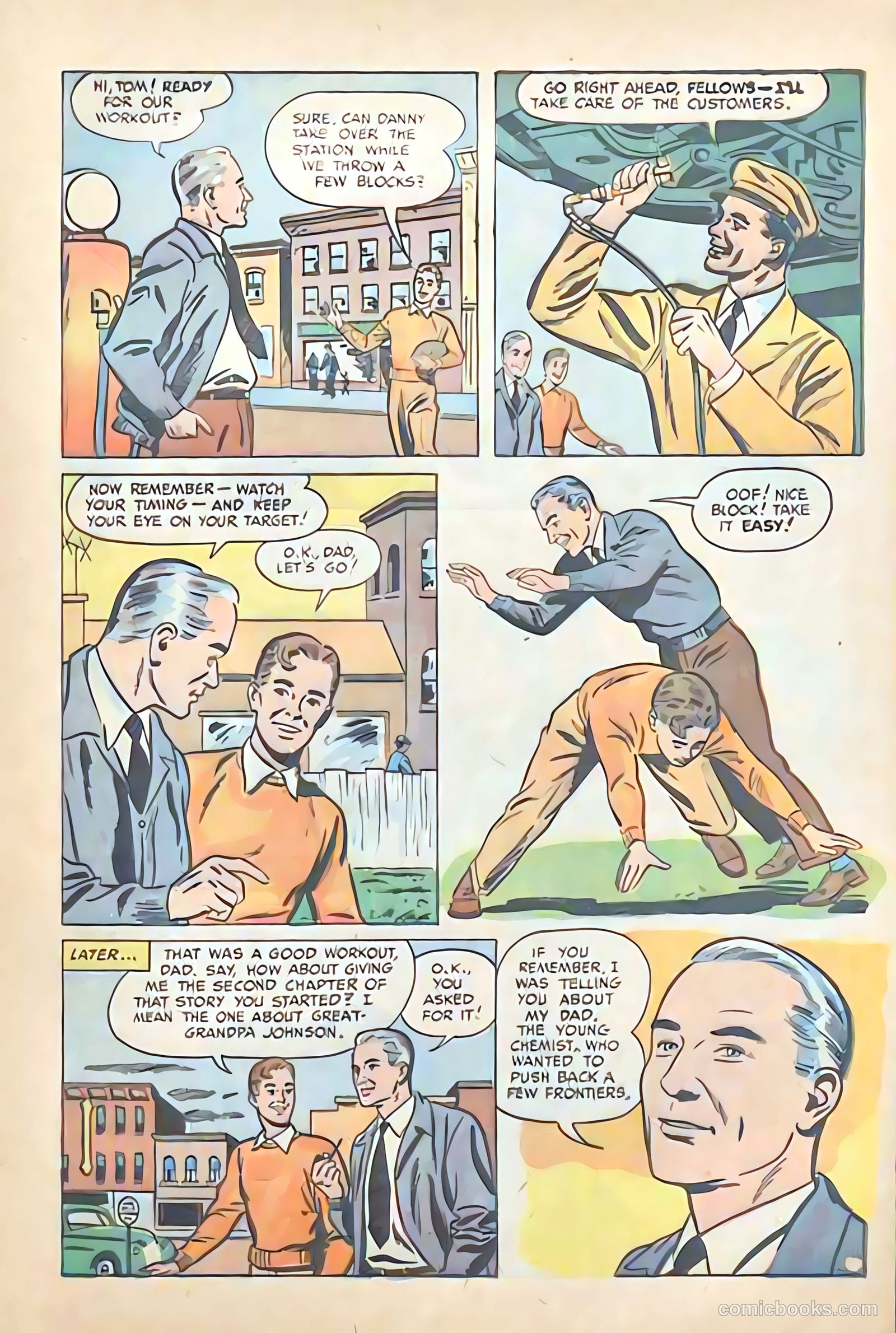 Johnson Makes the Team #nn — page 13 of 31