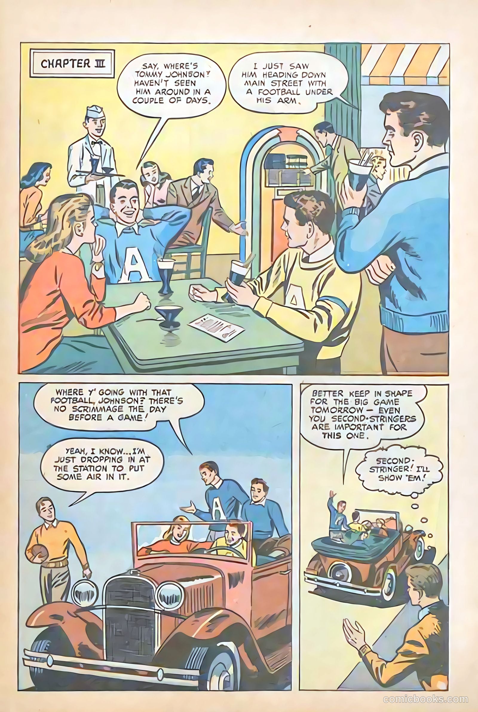 Johnson Makes the Team #nn — page 20 of 31