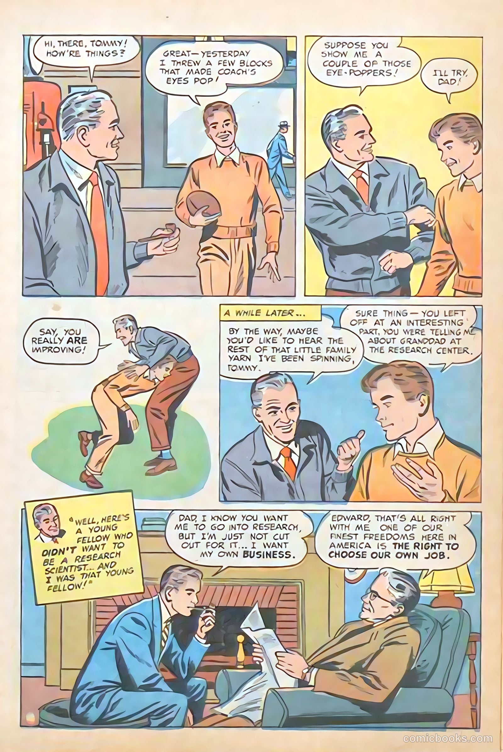 Johnson Makes the Team #nn — page 21 of 31