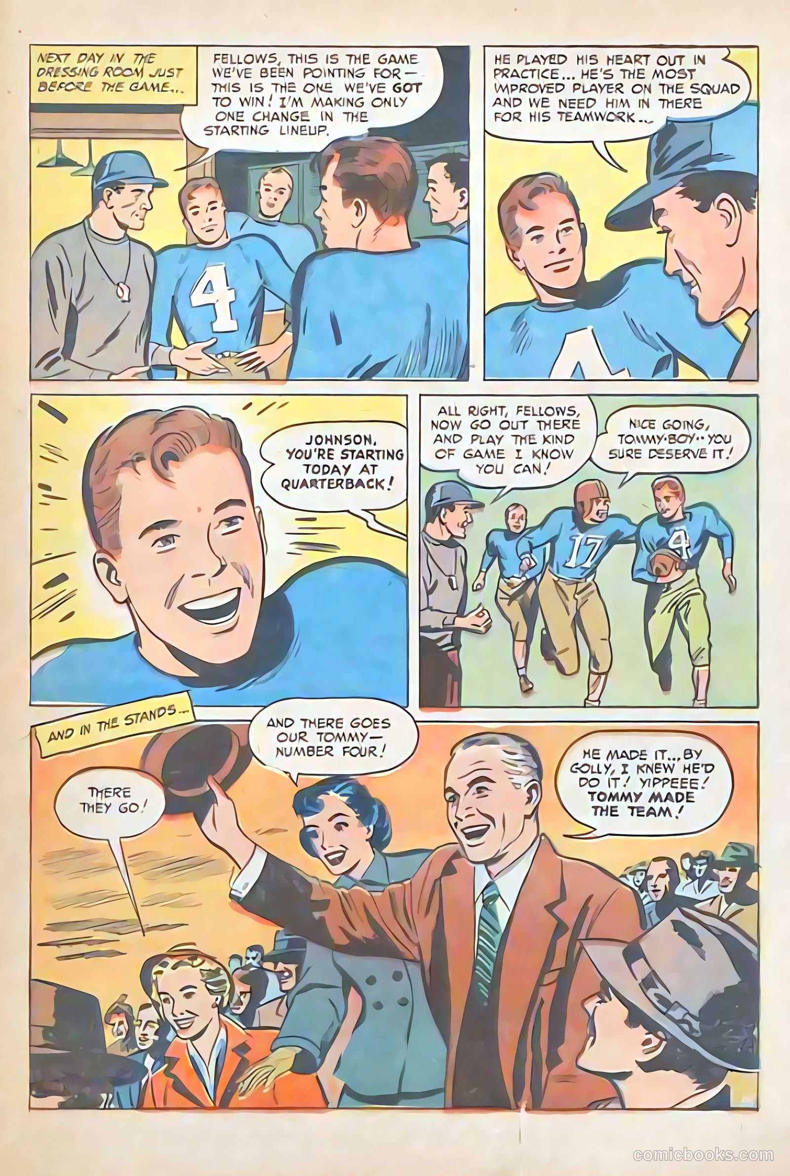 Johnson Makes the Team #nn — page 30 of 31
