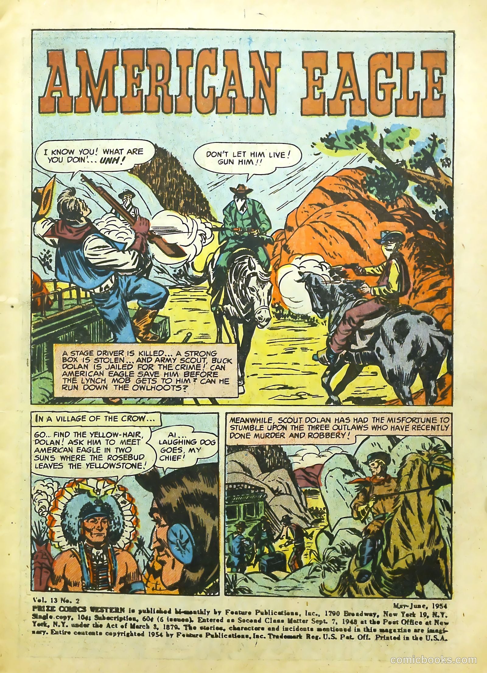 Prize Comics Western #105 — page 3 of 36