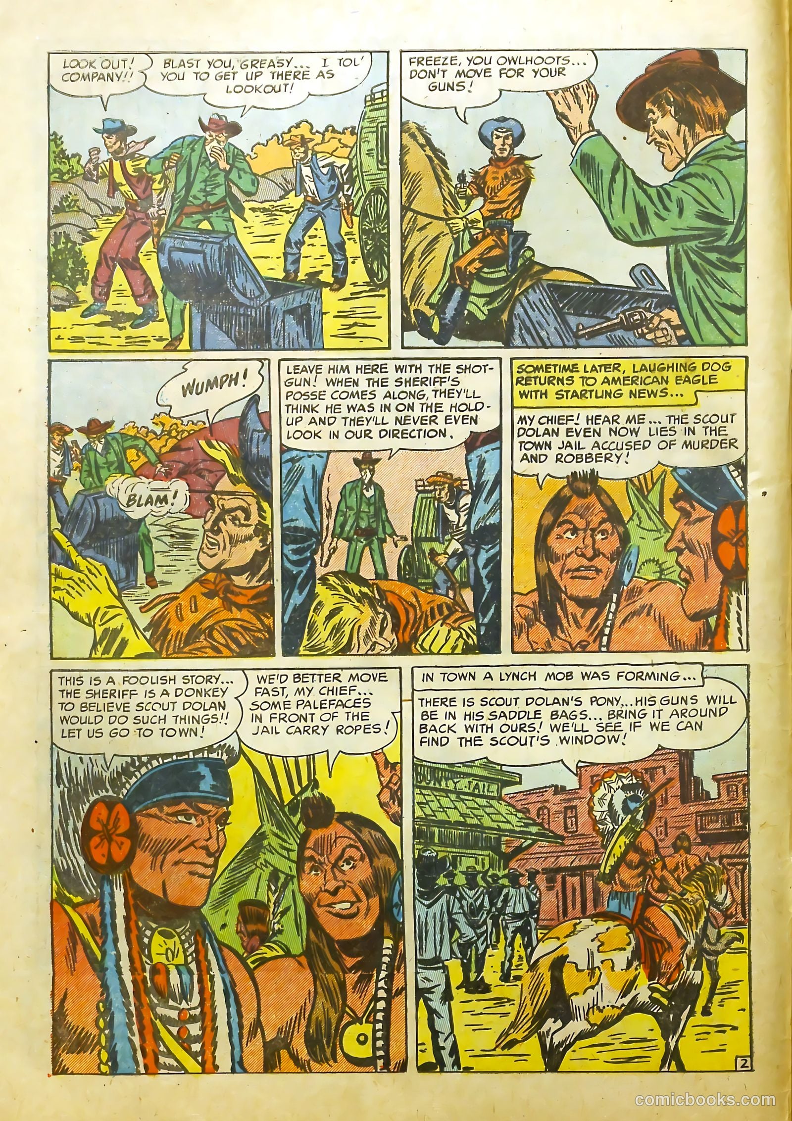 Prize Comics Western #105 — page 4 of 36