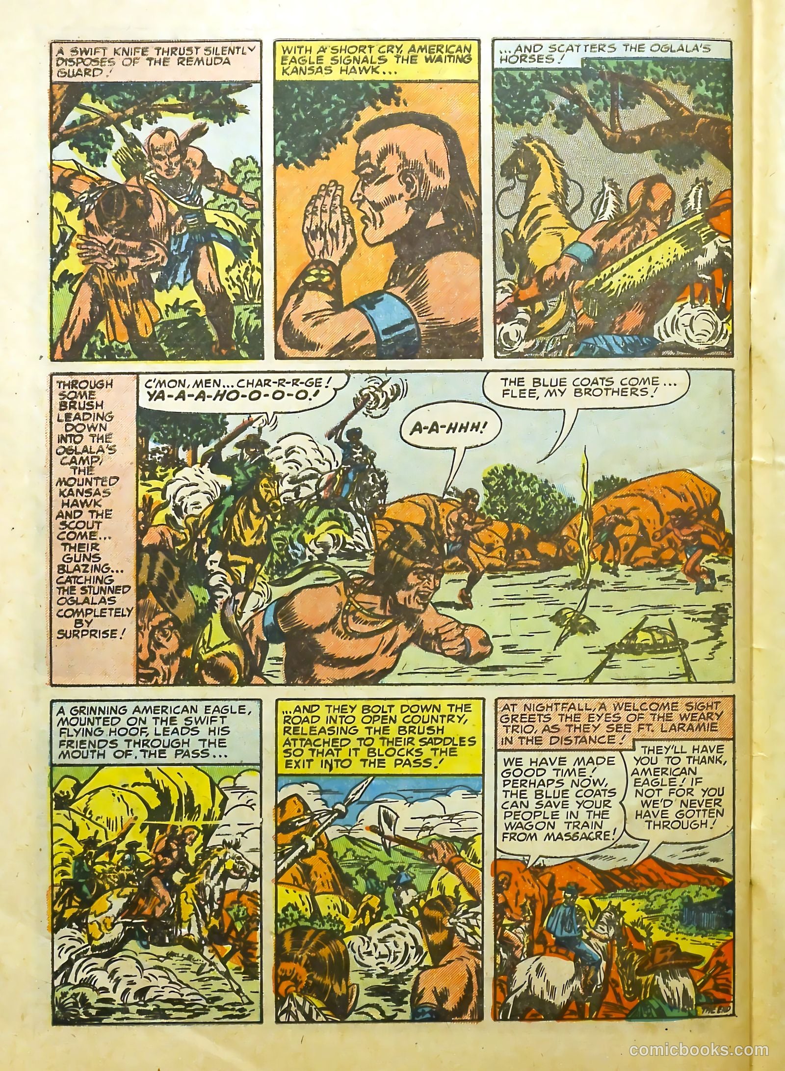 Prize Comics Western #105 — page 32 of 36