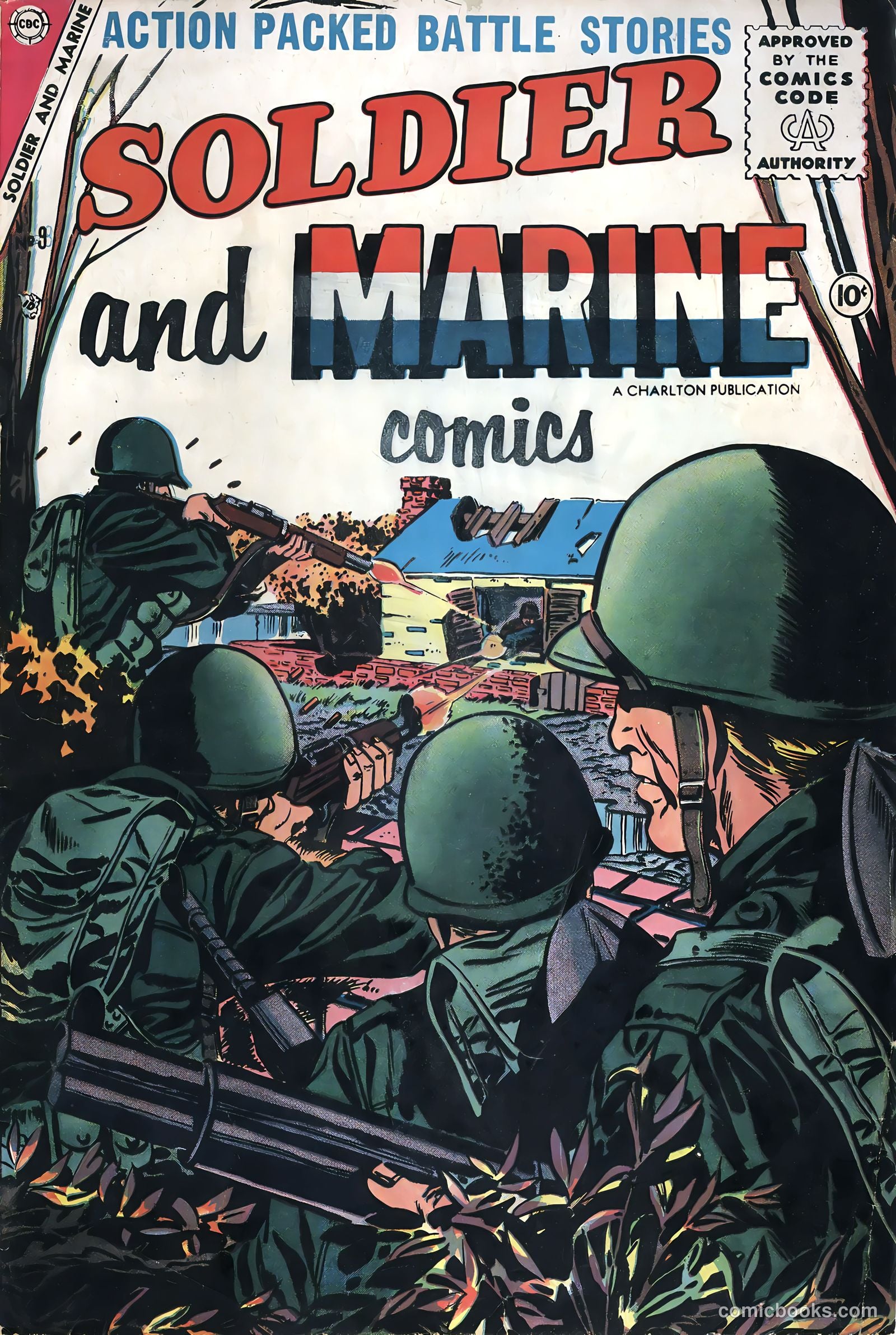Soldier and Marine Comics #16 — page 1 of 36