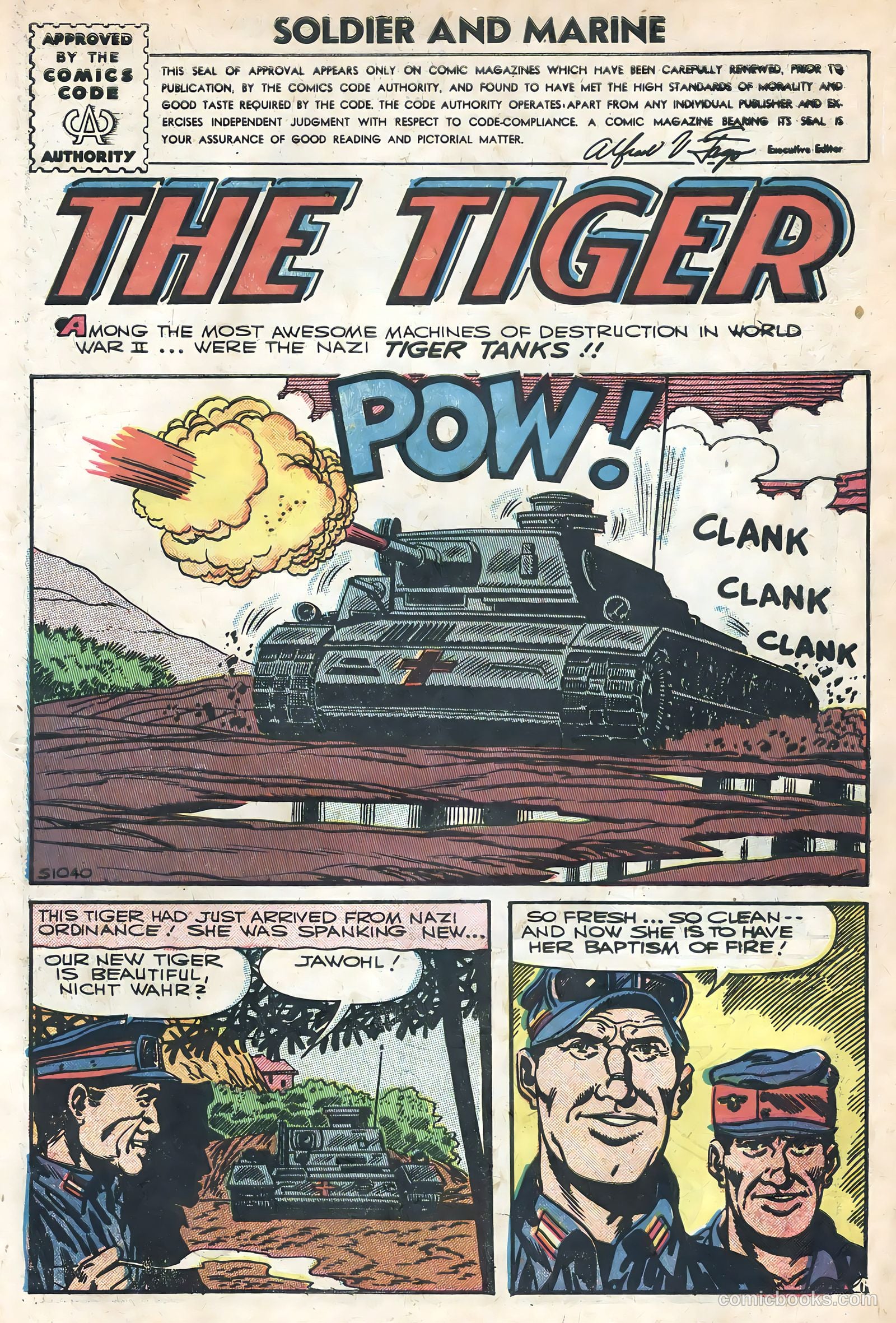 Soldier and Marine Comics #16 — page 3 of 36
