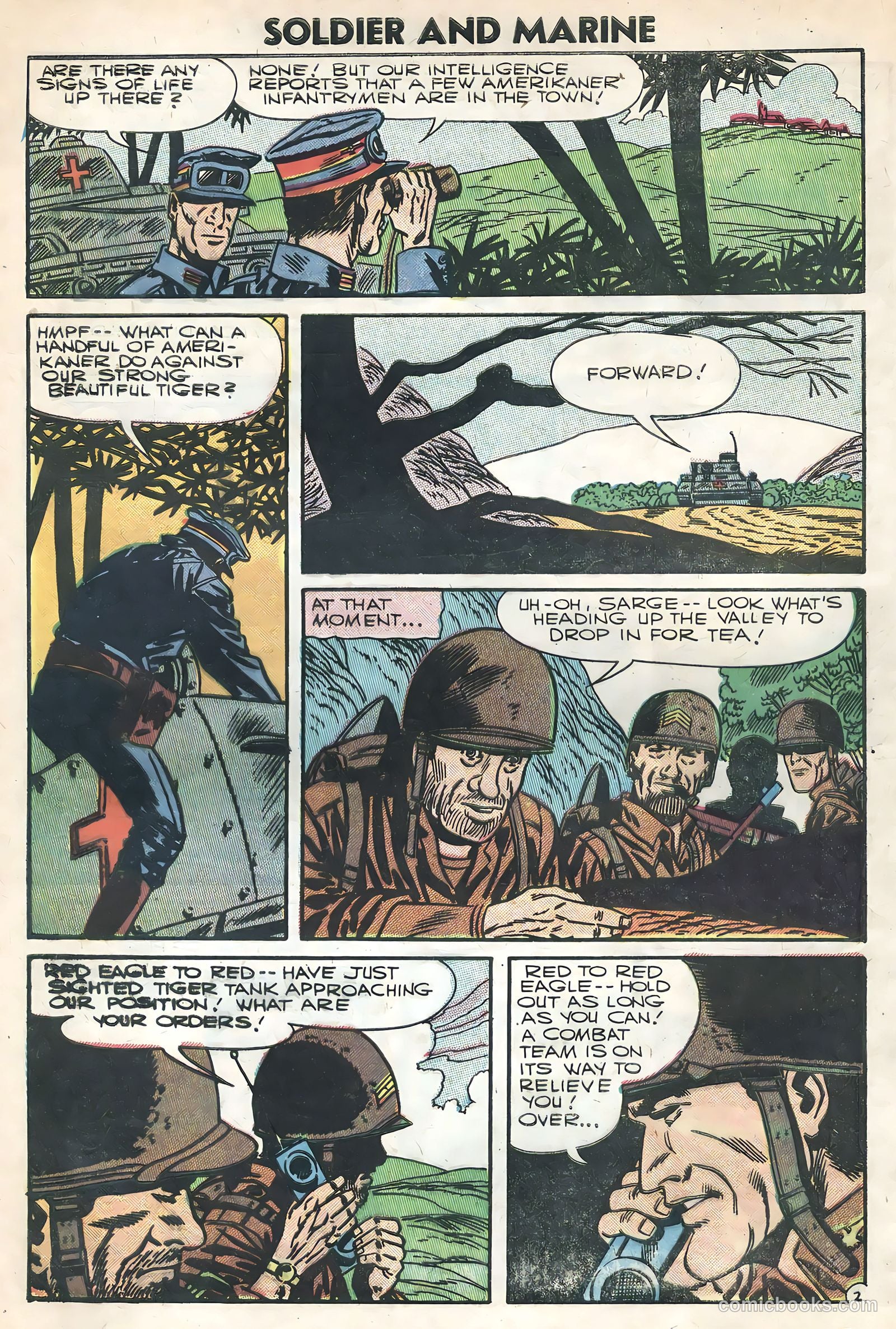 Soldier and Marine Comics #16 — page 4 of 36
