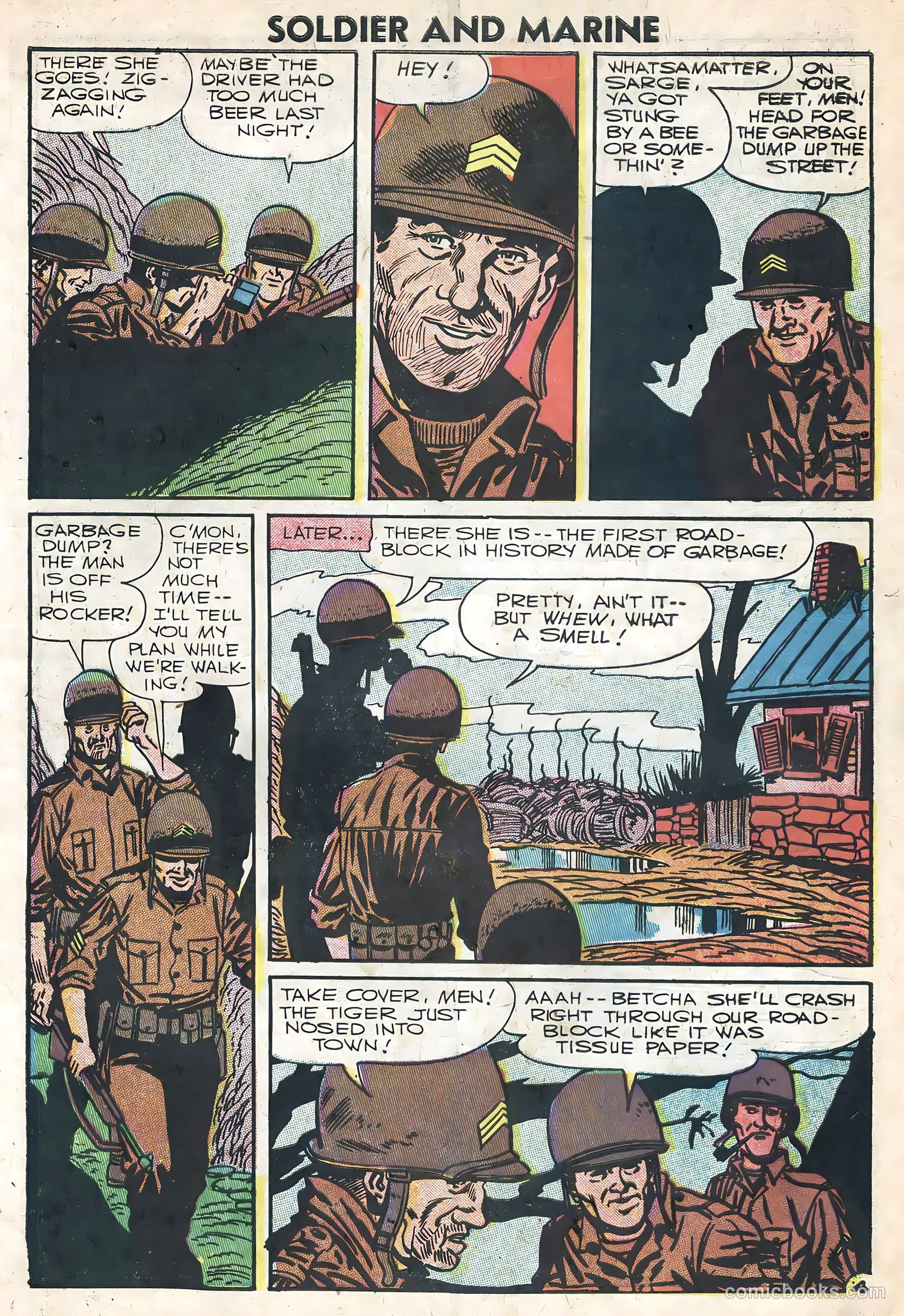 Soldier and Marine Comics #16 — page 7 of 36