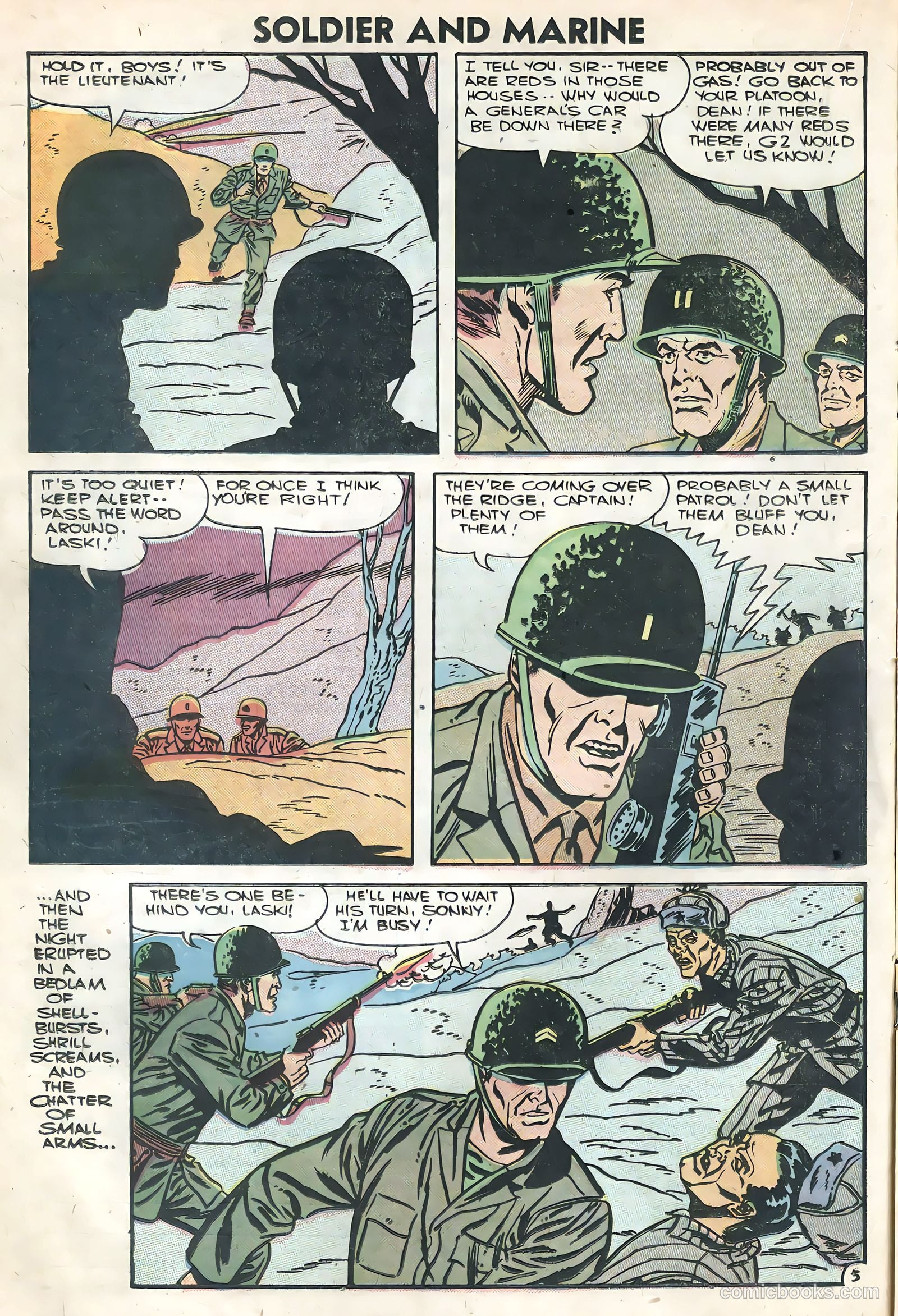 Soldier and Marine Comics #16 — page 16 of 36