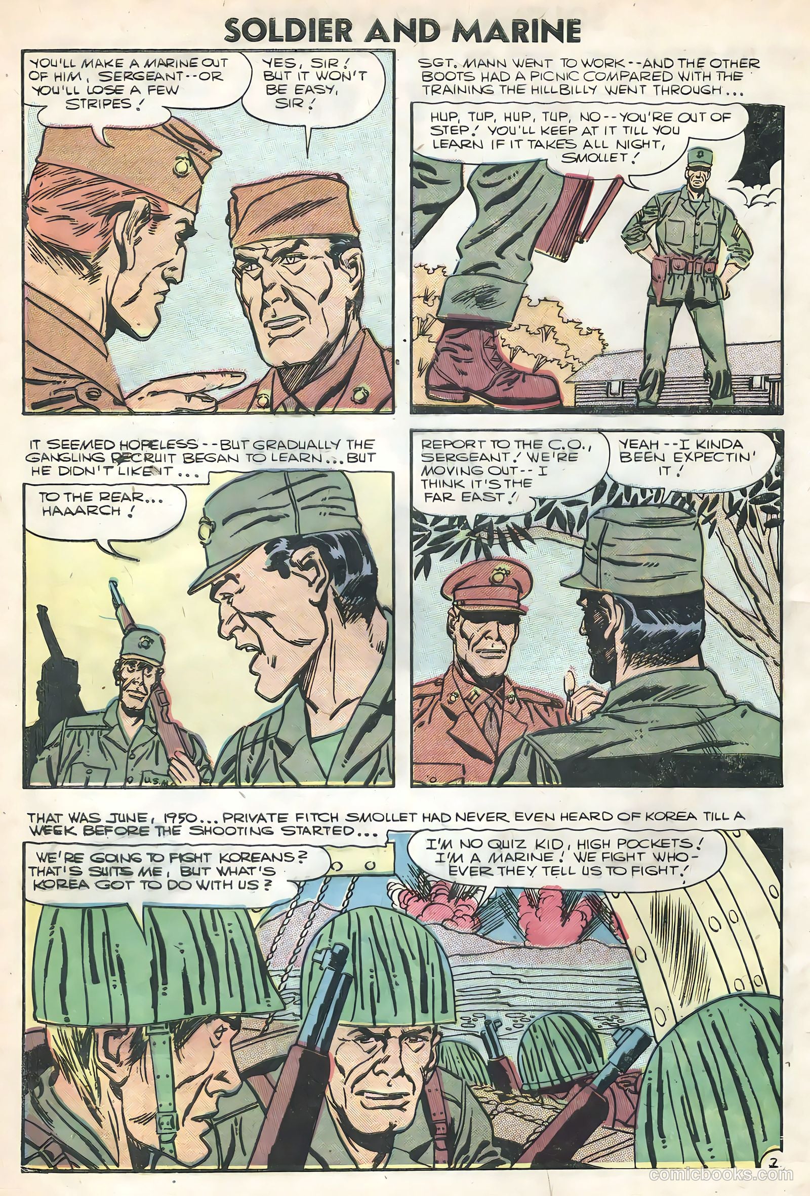 Soldier and Marine Comics #16 — page 28 of 36