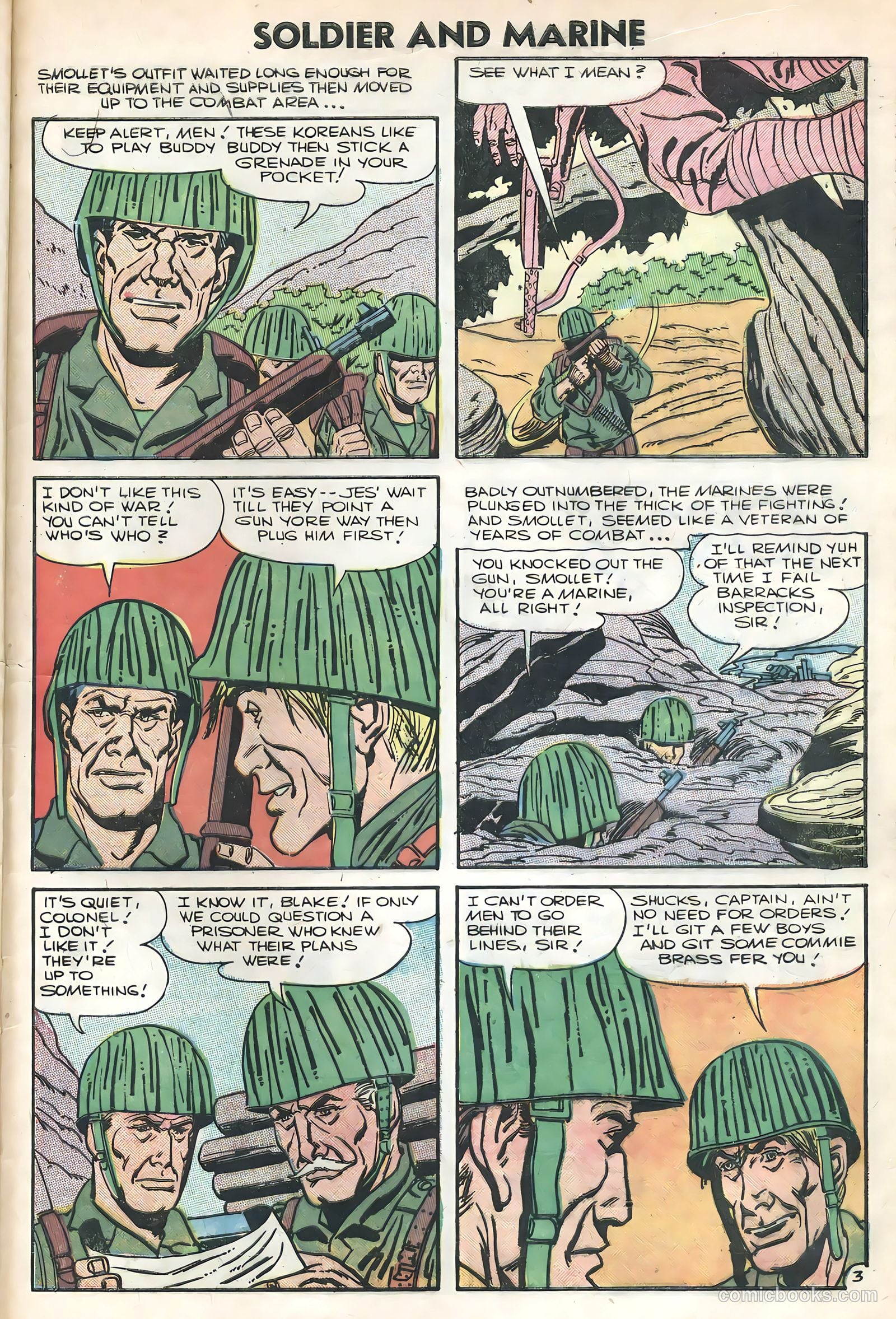 Soldier and Marine Comics #16 — page 29 of 36