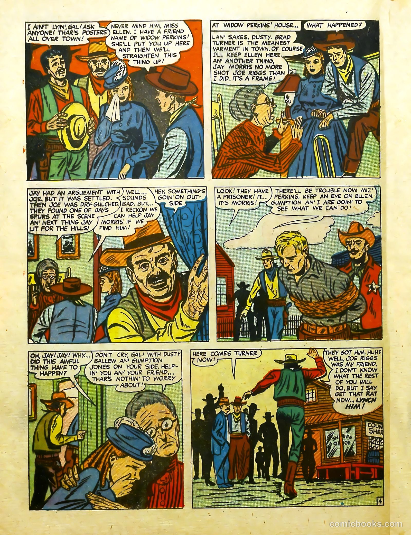 Prize Comics Western #82 — page 44 of 52