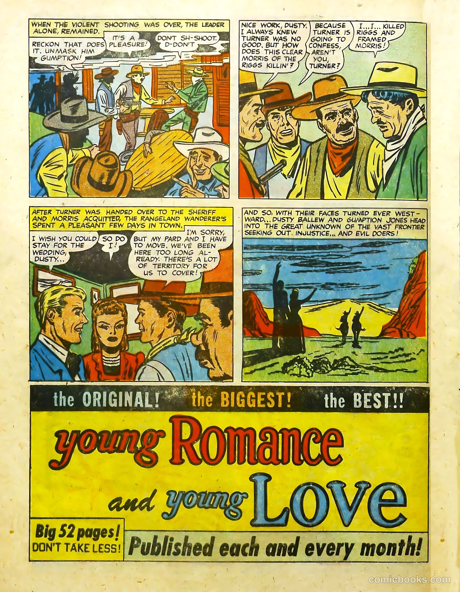Prize Comics Western #82 — page 48 of 52