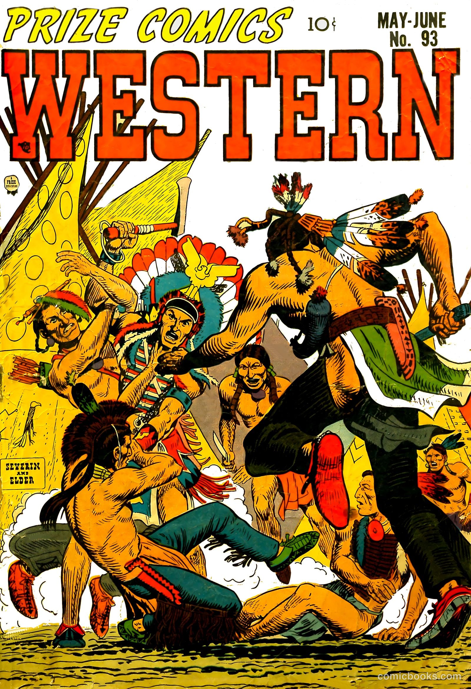 Prize Comics Western #93 — page 1 of 44
