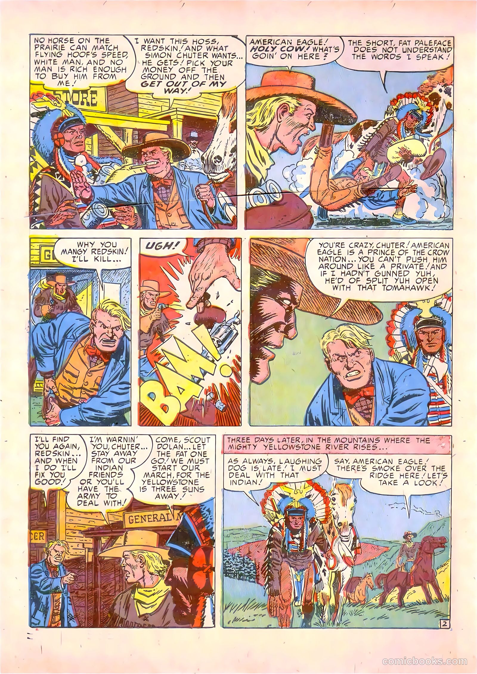 Prize Comics Western #93 — page 4 of 44