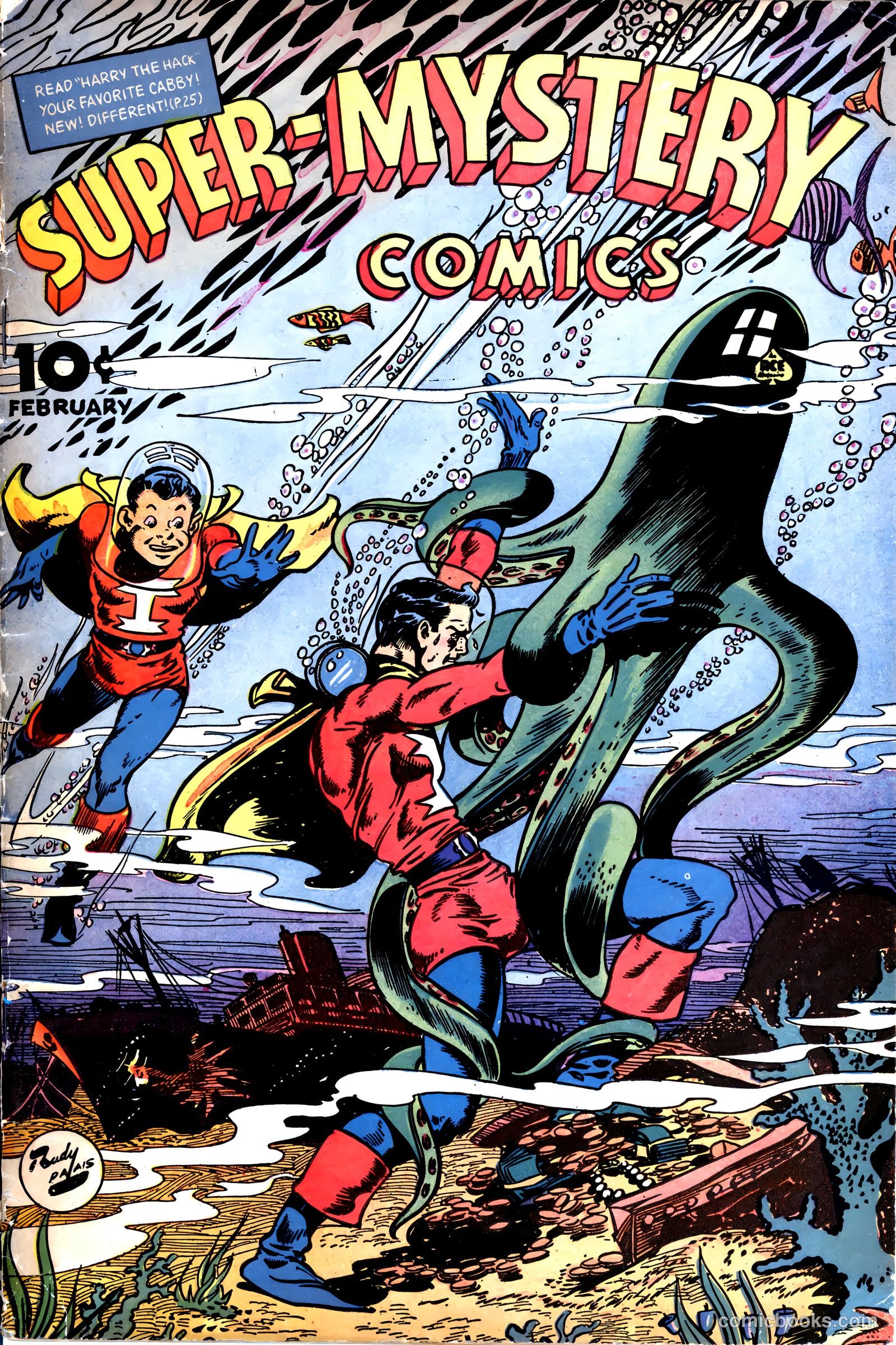 Super-Mystery Comics v5 #4 — page 1 of 36