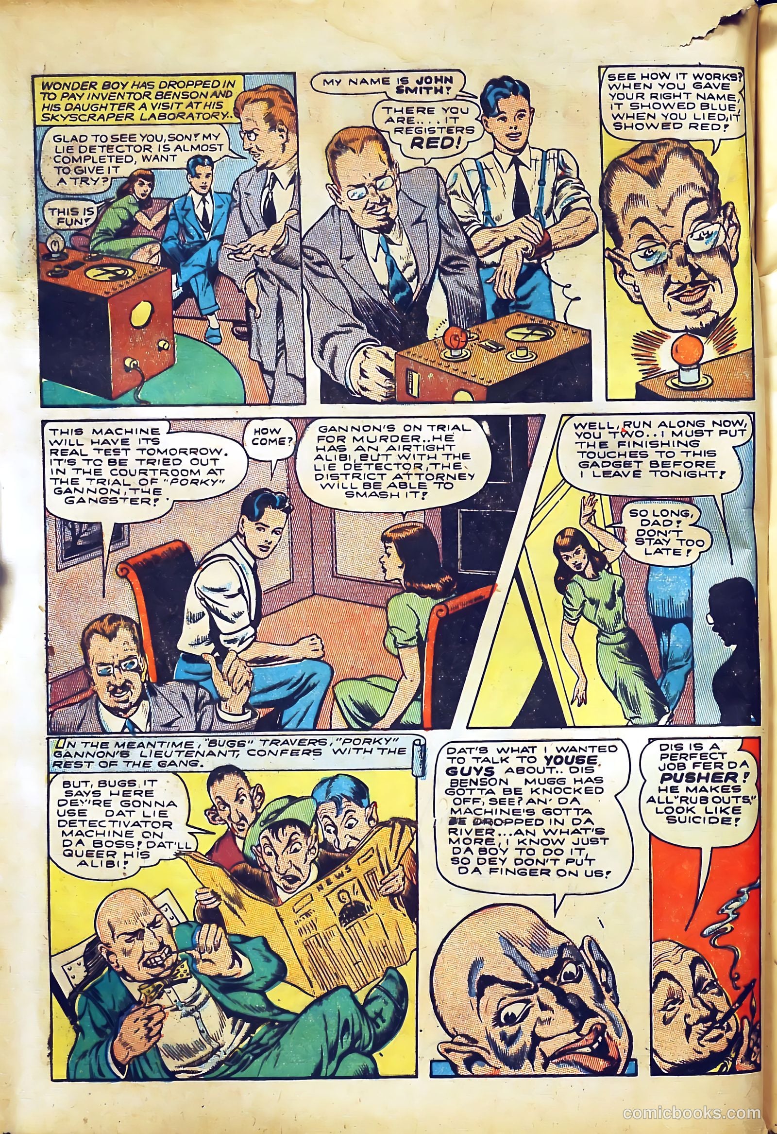 Bomber Comics #1 — page 4 of 60