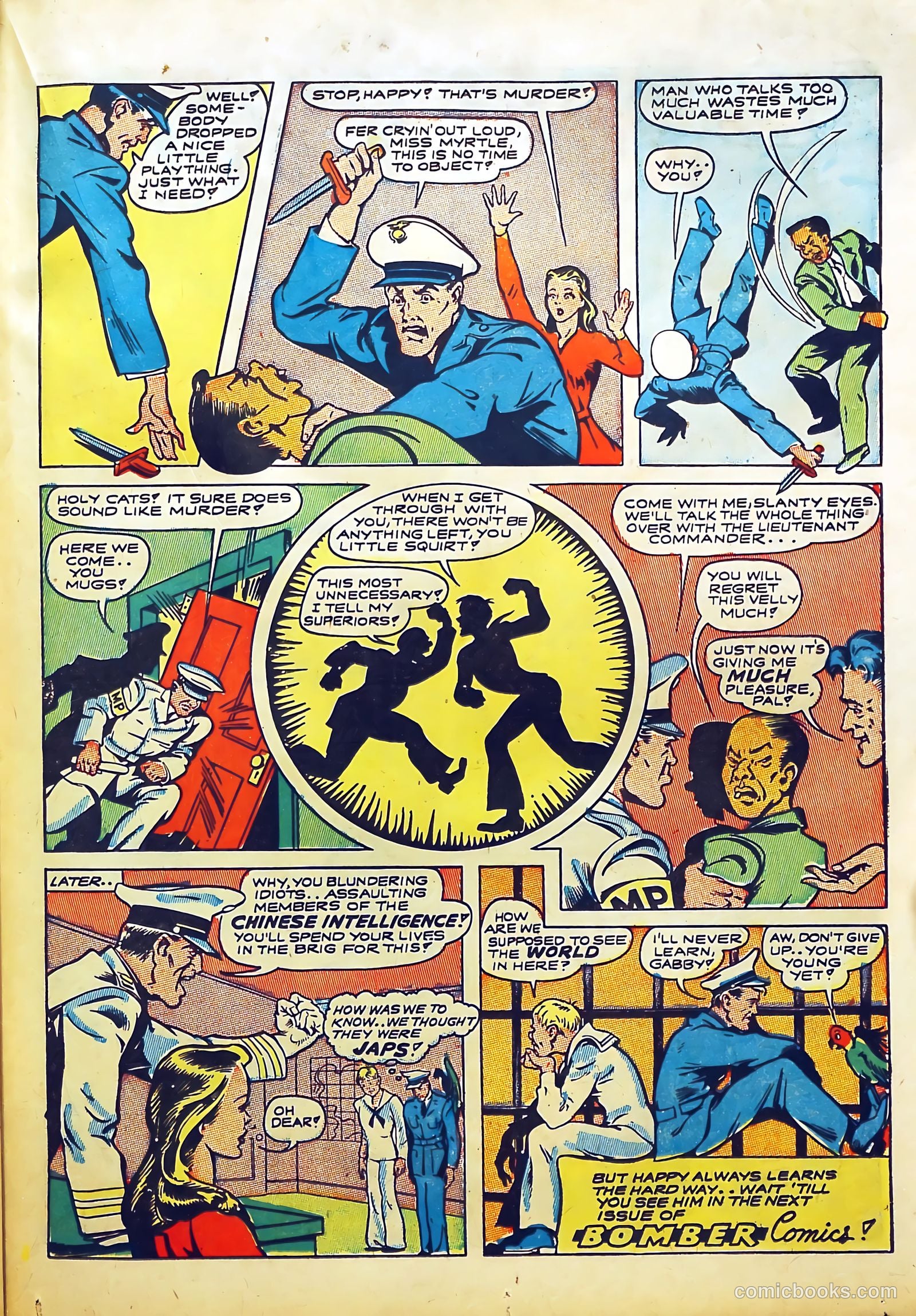 Bomber Comics #1 — page 41 of 60