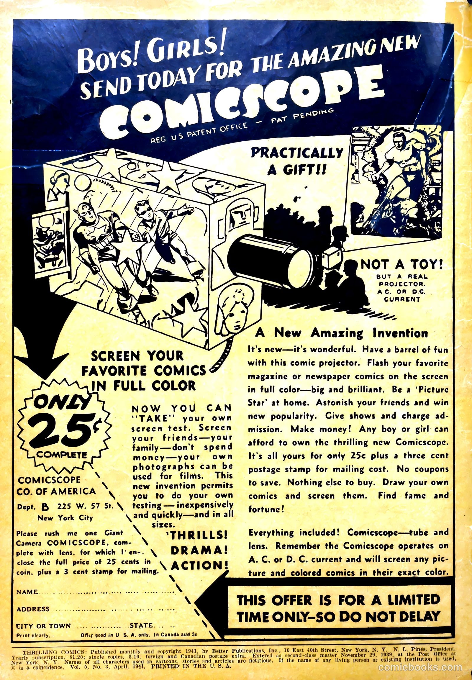 Thrilling Comics #15 — page 2 of 68