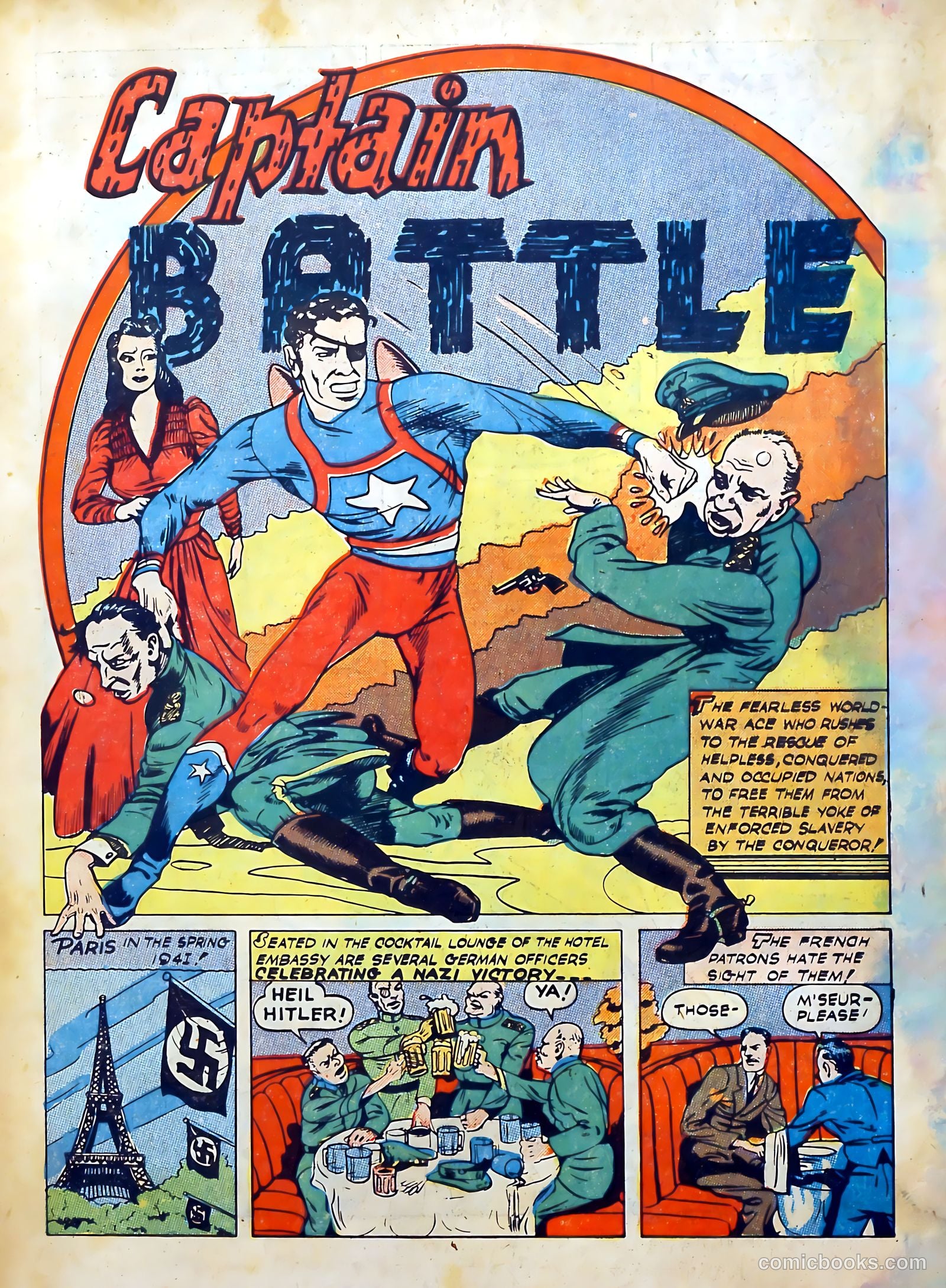 Captain Battle Comics #5 — page 3 of 68