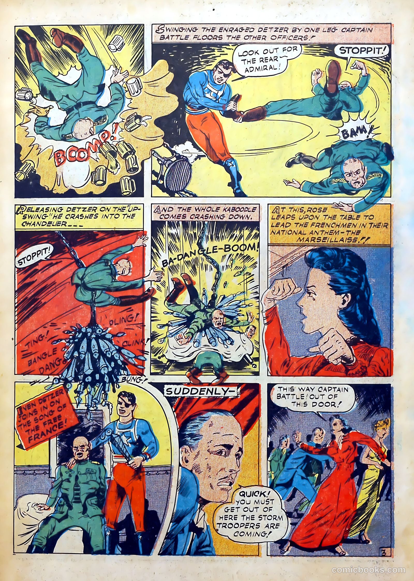 Captain Battle Comics #5 — page 5 of 68