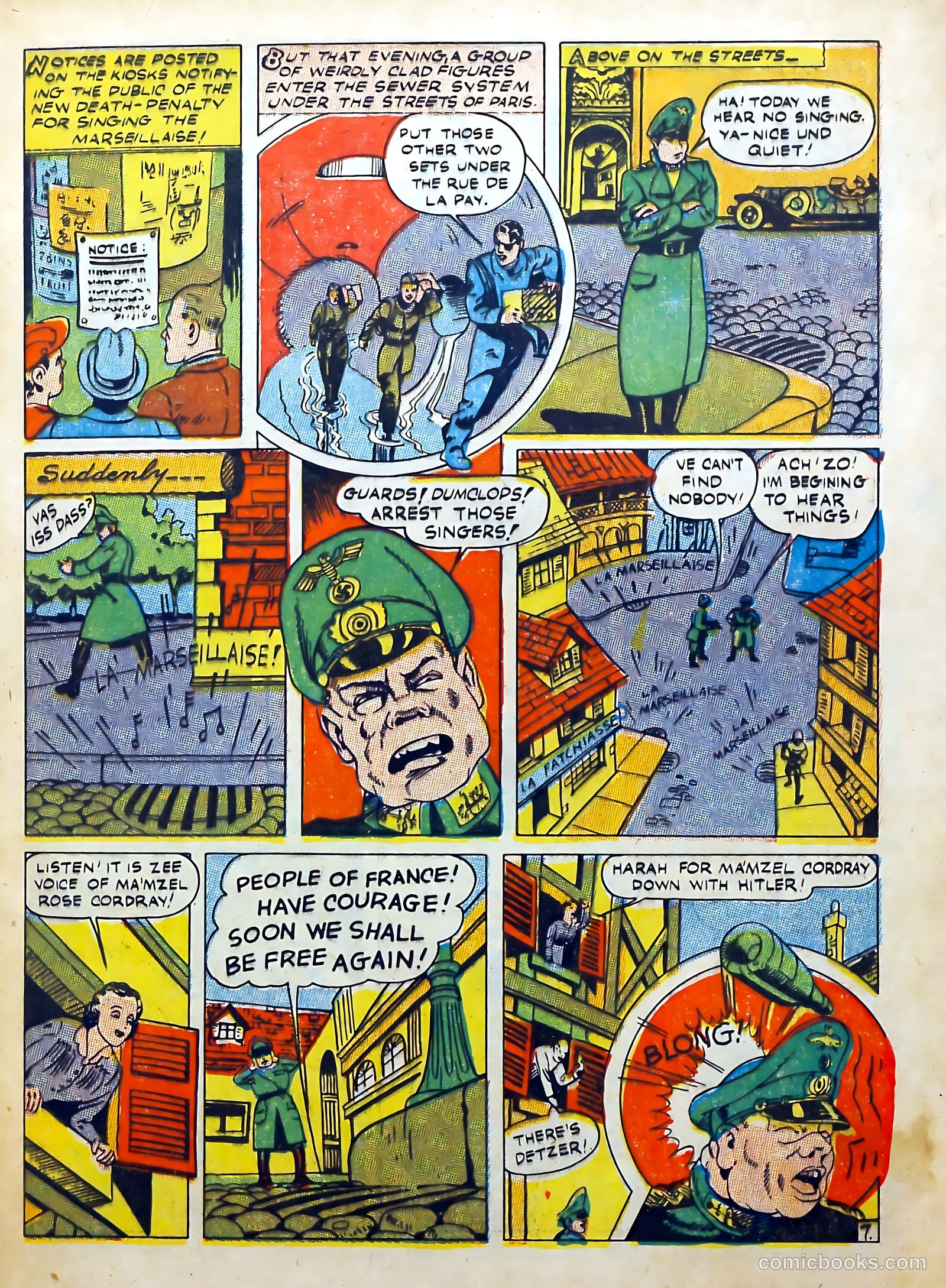 Captain Battle Comics #5 — page 9 of 68