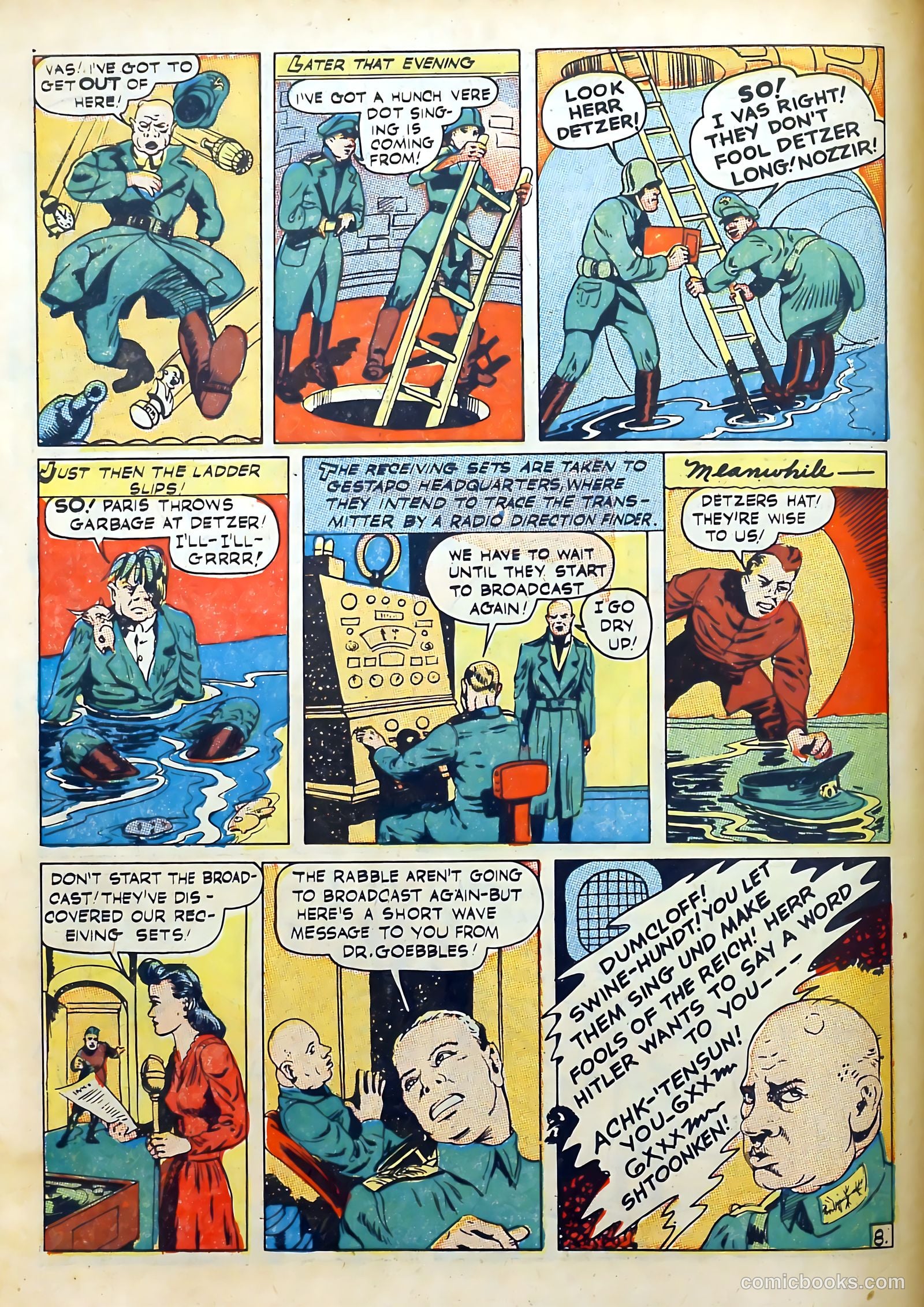 Captain Battle Comics #5 — page 10 of 68