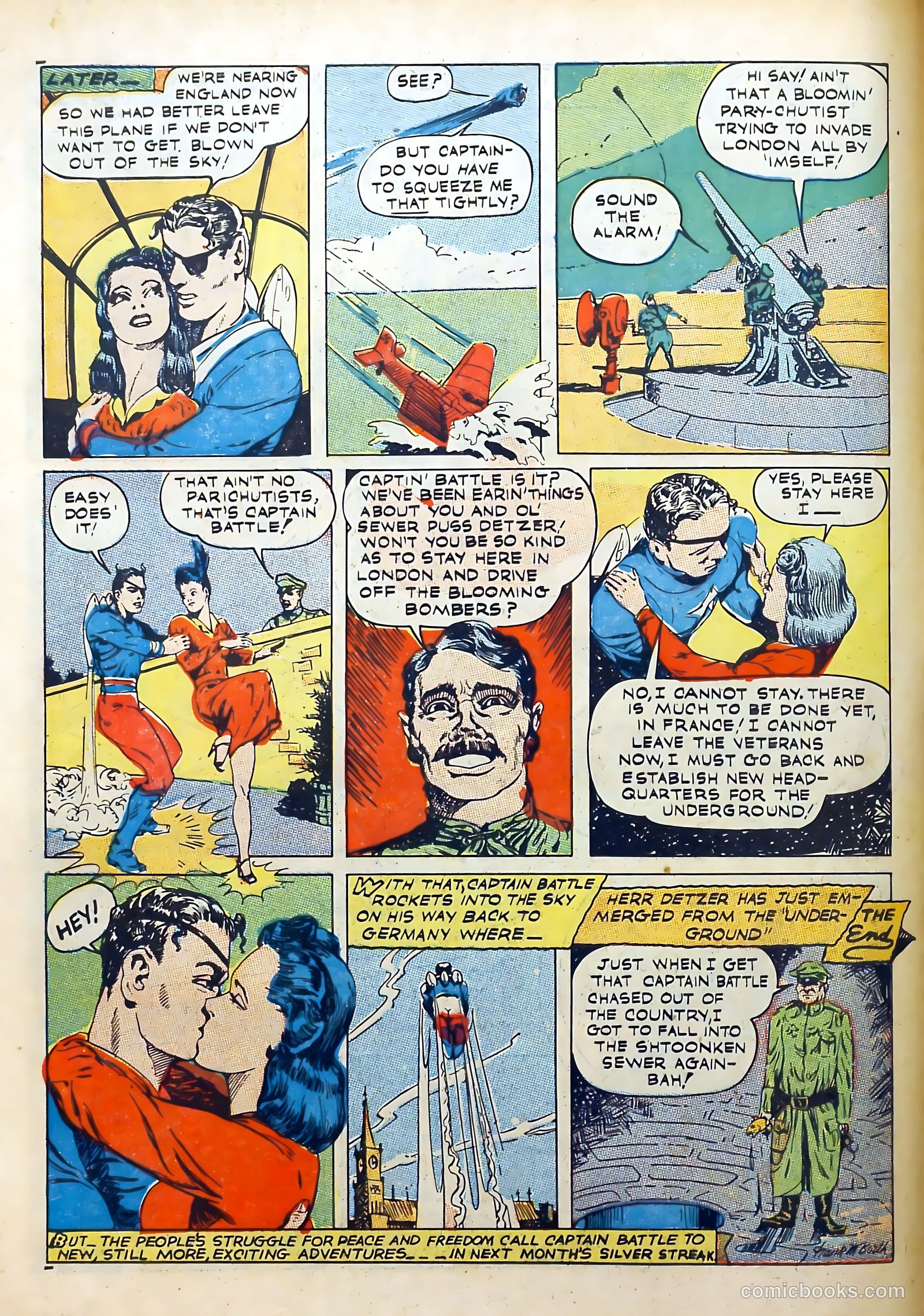Captain Battle Comics #5 — page 18 of 68