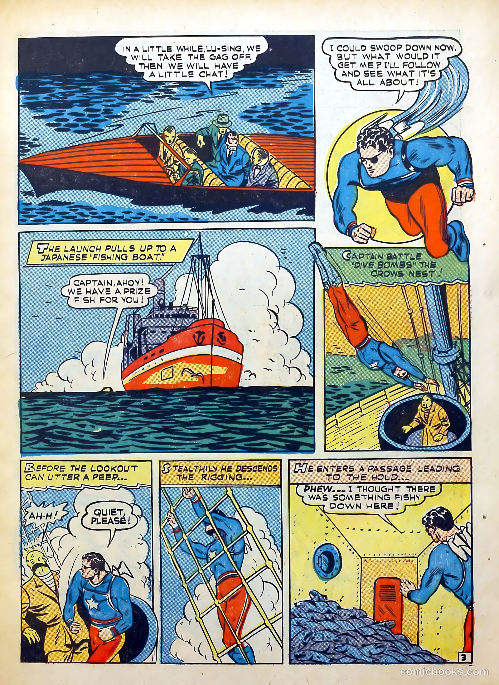 Captain Battle Comics #5 — page 21 of 68