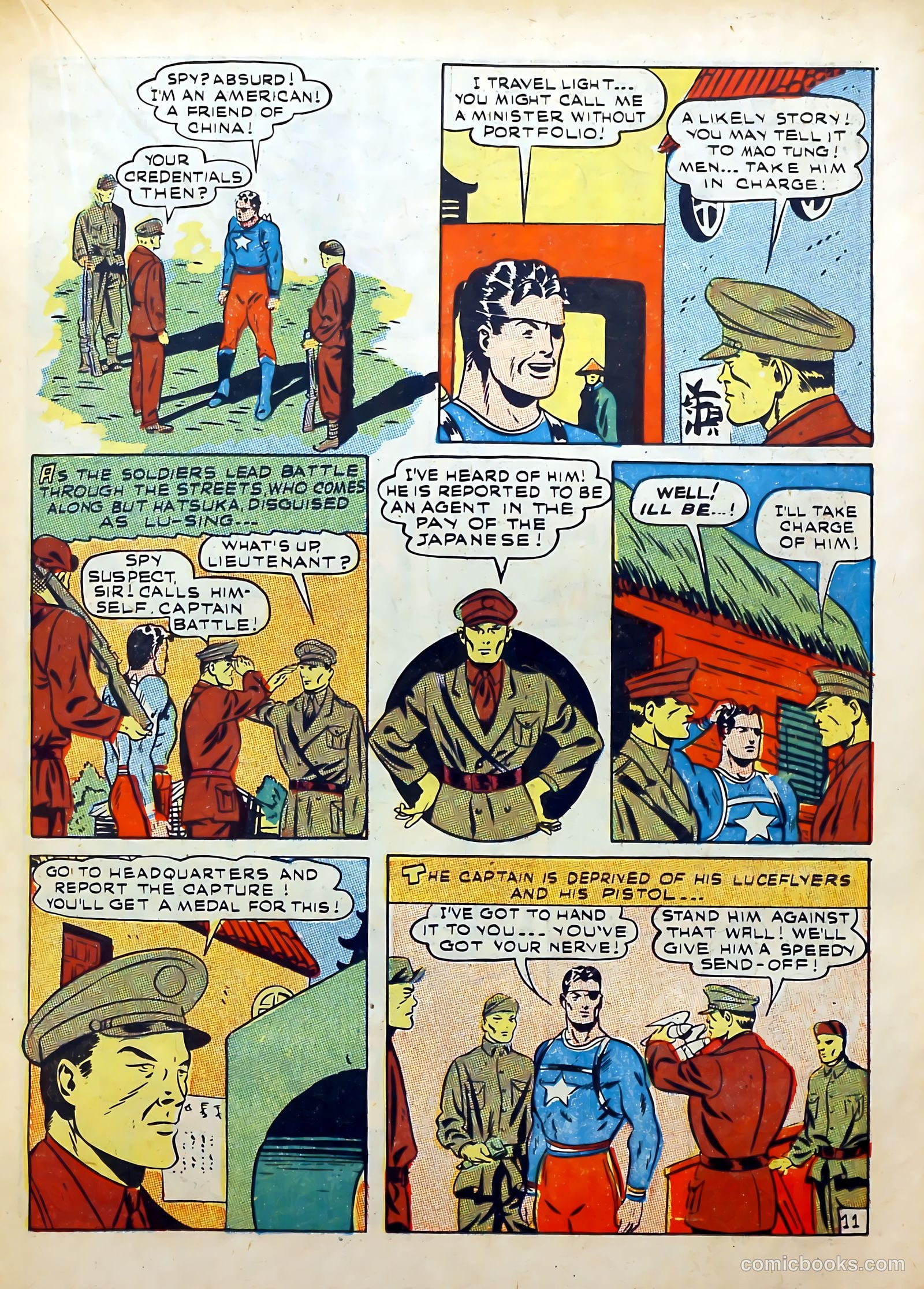 Captain Battle Comics #5 — page 29 of 68