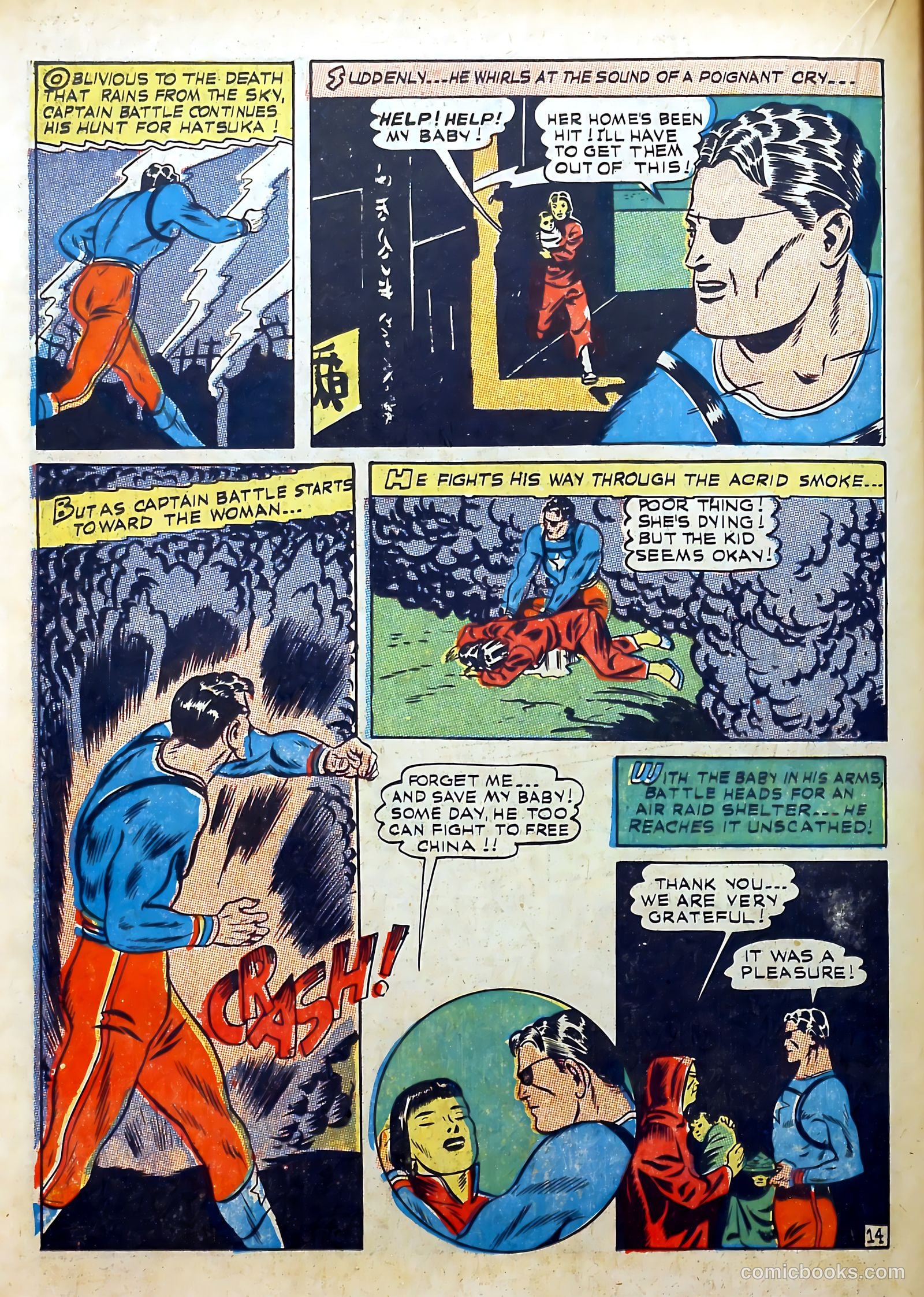 Captain Battle Comics #5 — page 32 of 68