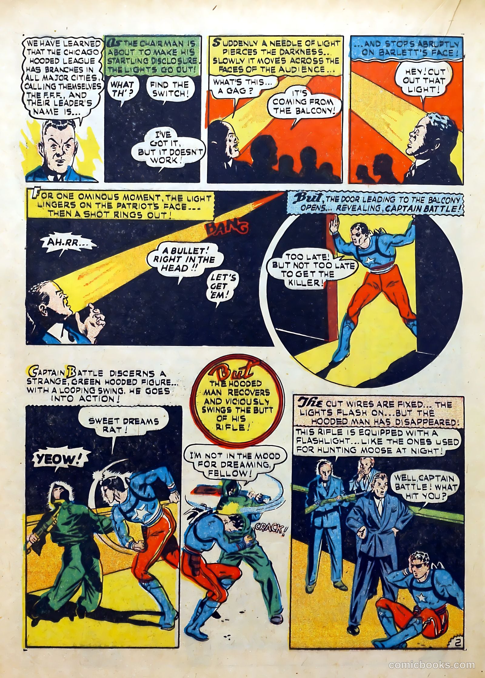 Captain Battle Comics #5 — page 36 of 68