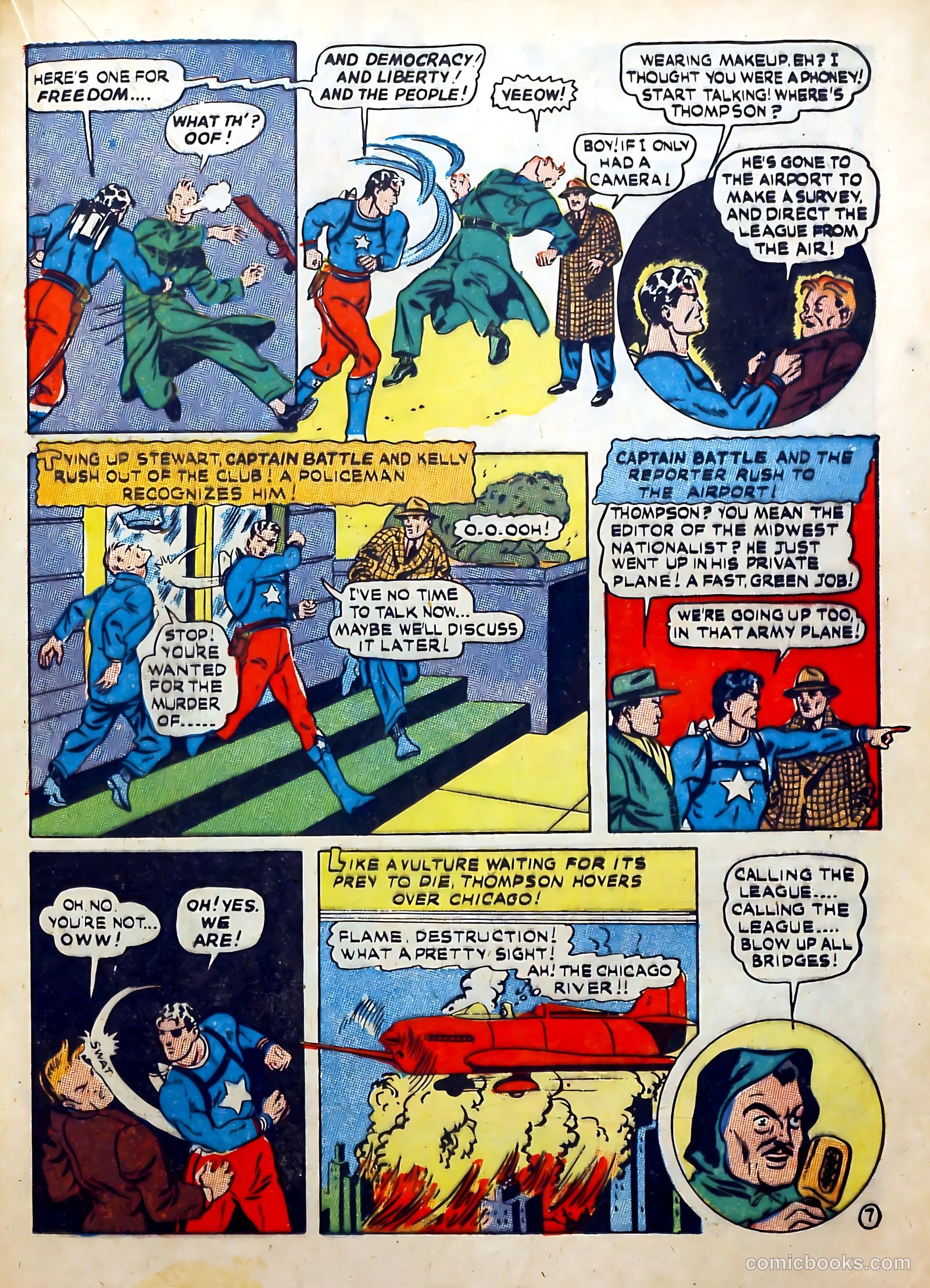 Captain Battle Comics #5 — page 41 of 68