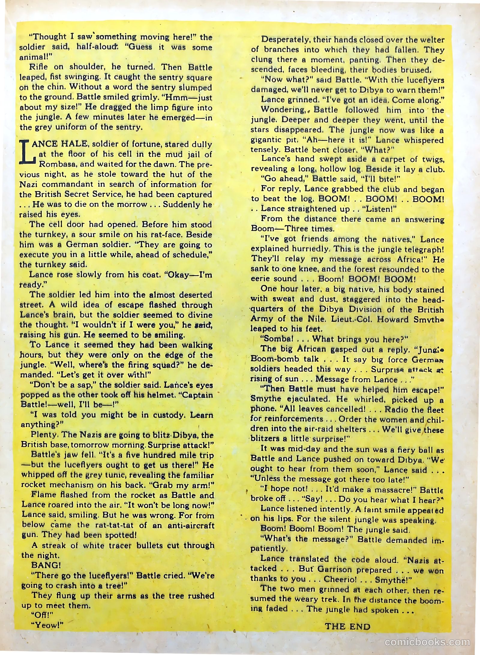 Captain Battle Comics #5 — page 47 of 68