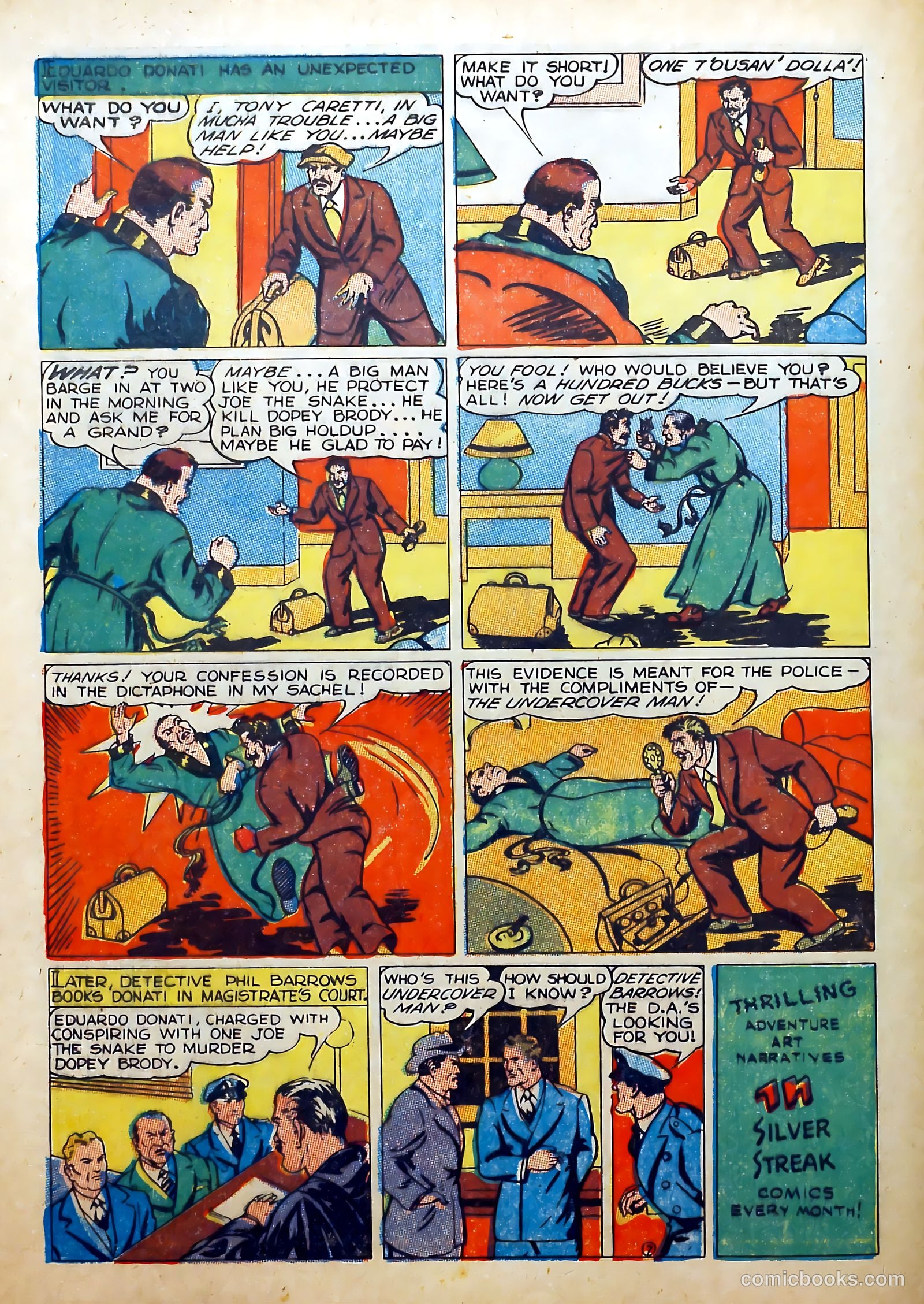 Captain Battle Comics #5 — page 54 of 68