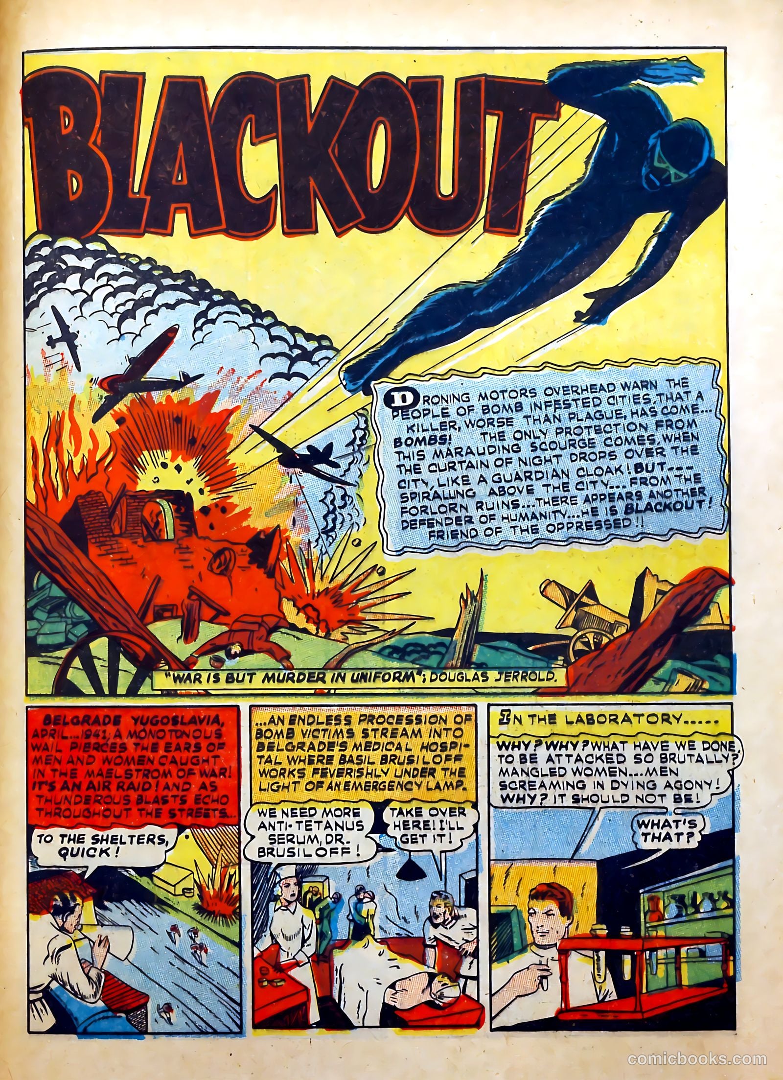Captain Battle Comics #5 — page 57 of 68