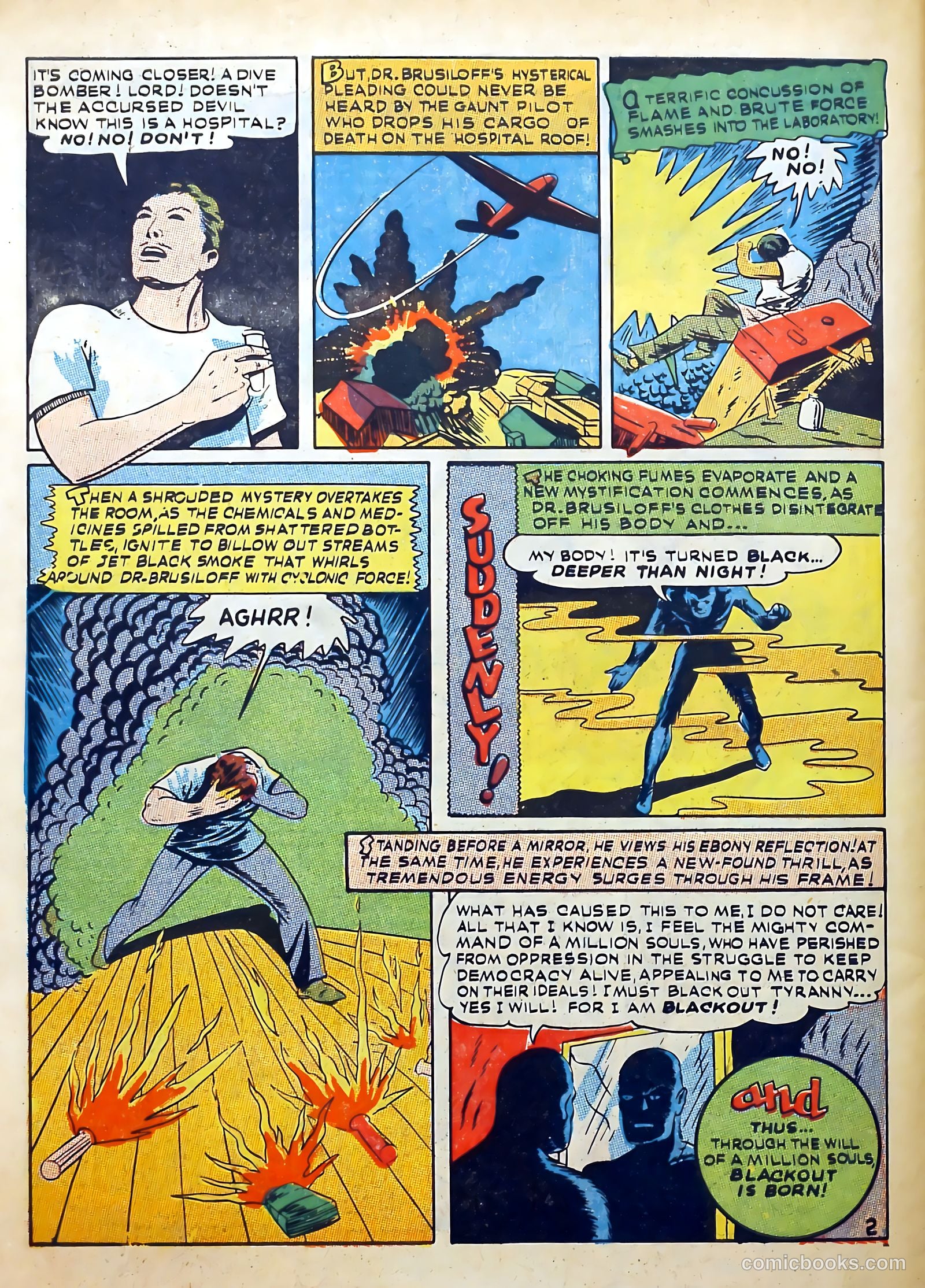 Captain Battle Comics #5 — page 58 of 68