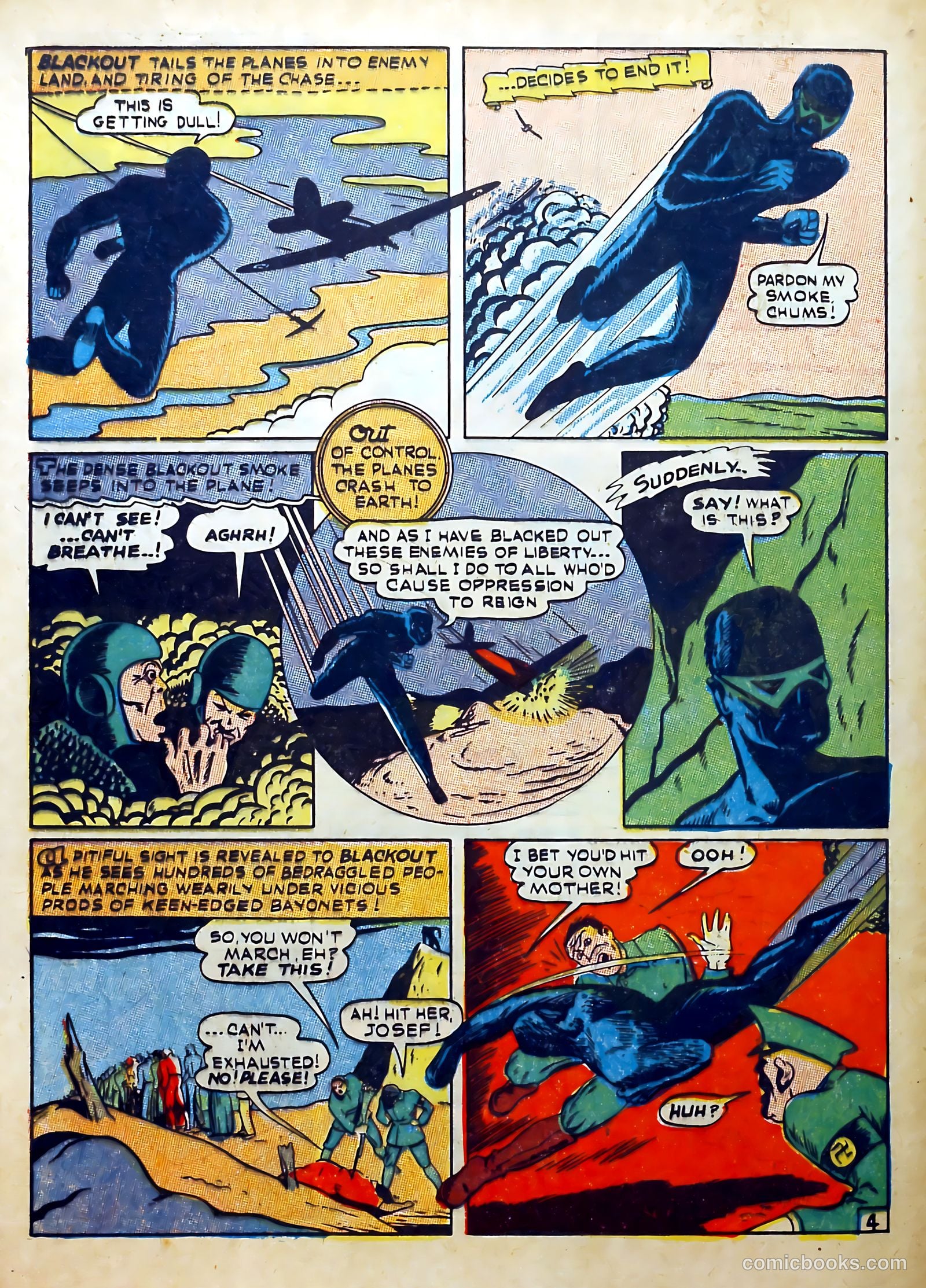 Captain Battle Comics #5 — page 60 of 68