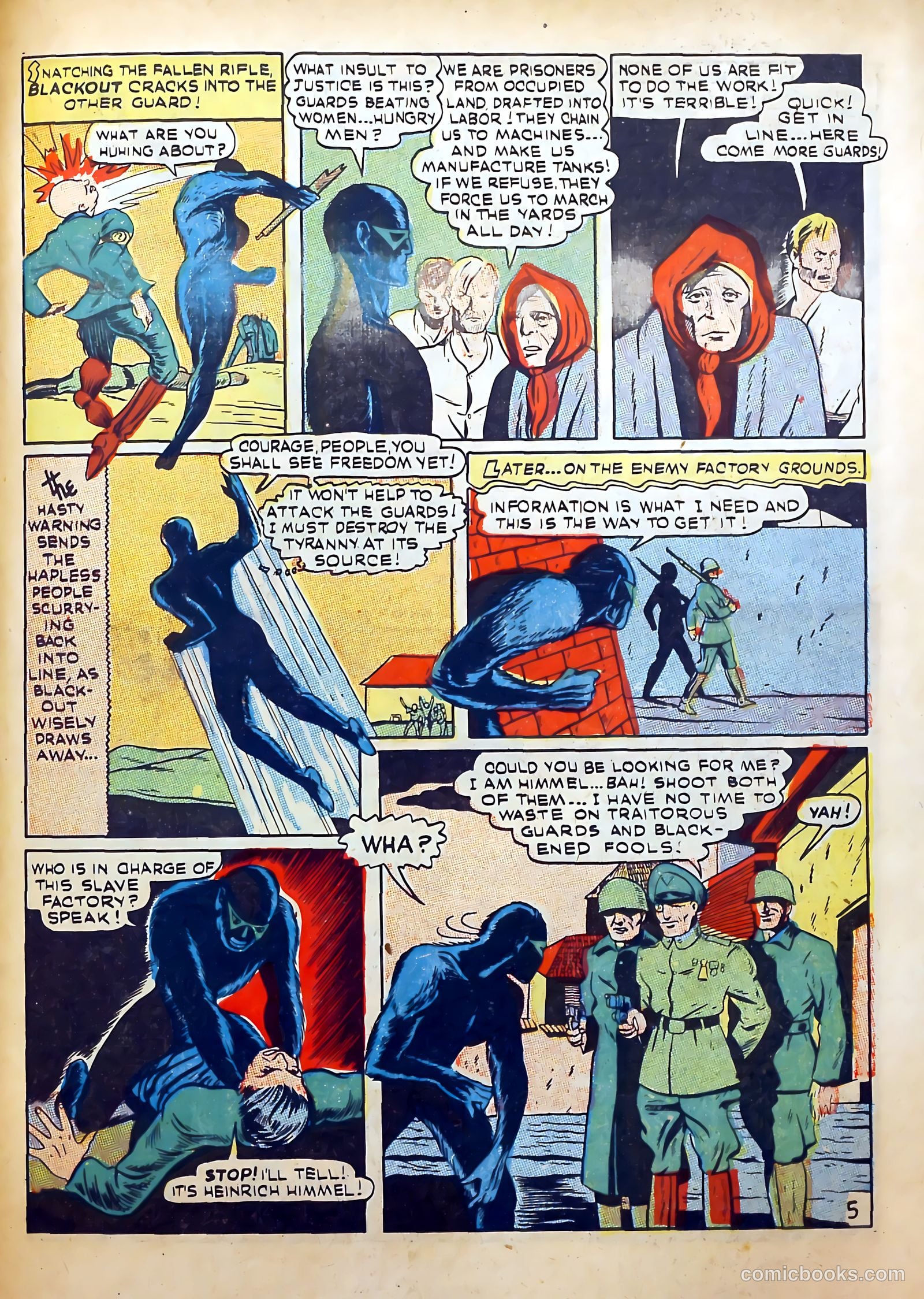 Captain Battle Comics #5 — page 61 of 68